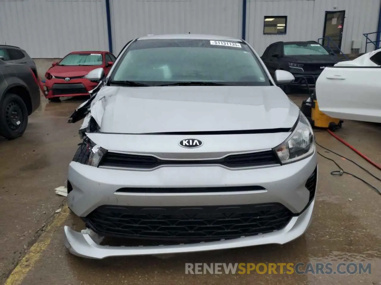 5 Photograph of a damaged car 3KPA24AD3ME429640 KIA RIO 2021