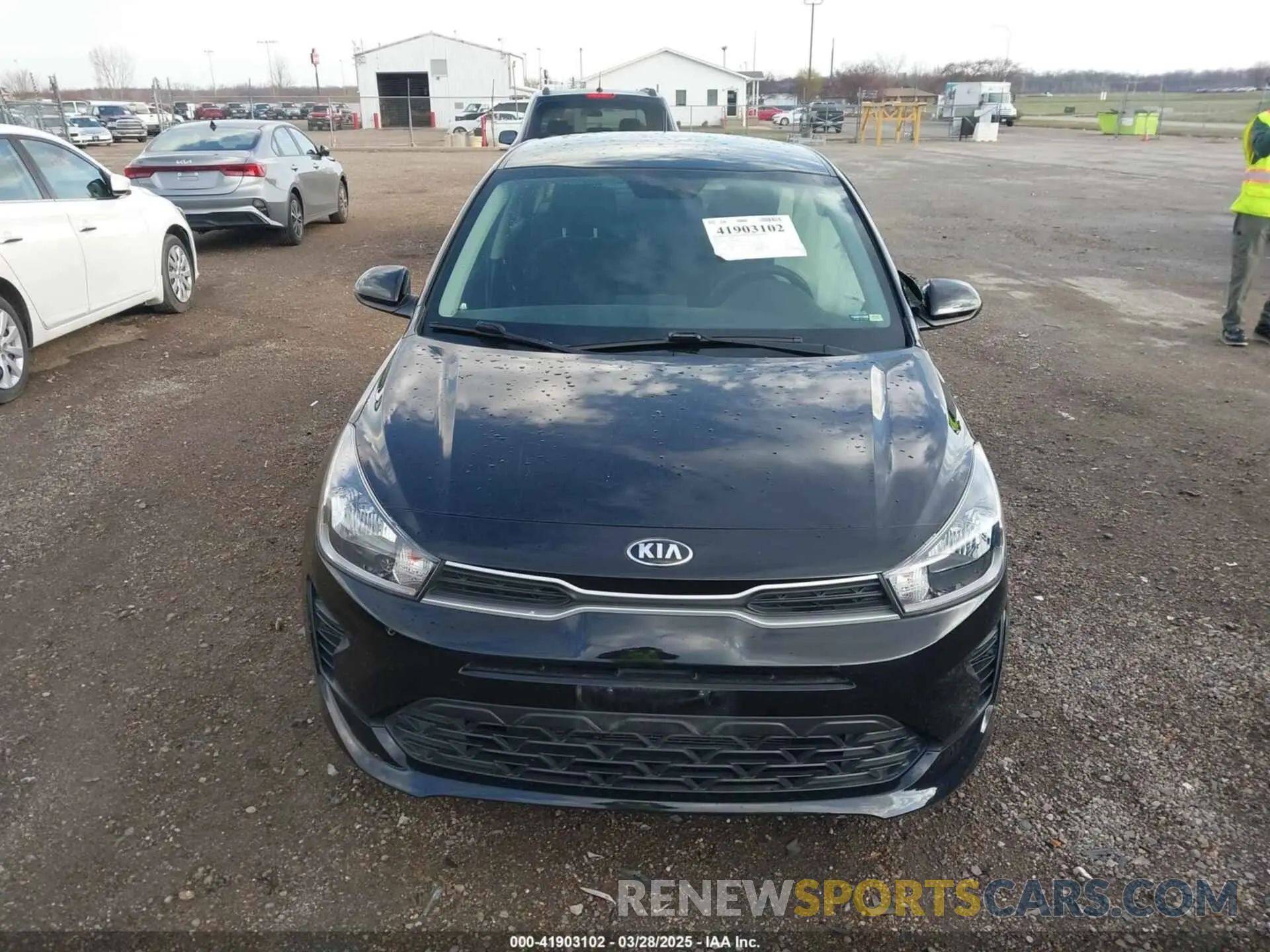 12 Photograph of a damaged car 3KPA24AD3ME430657 KIA RIO 2021
