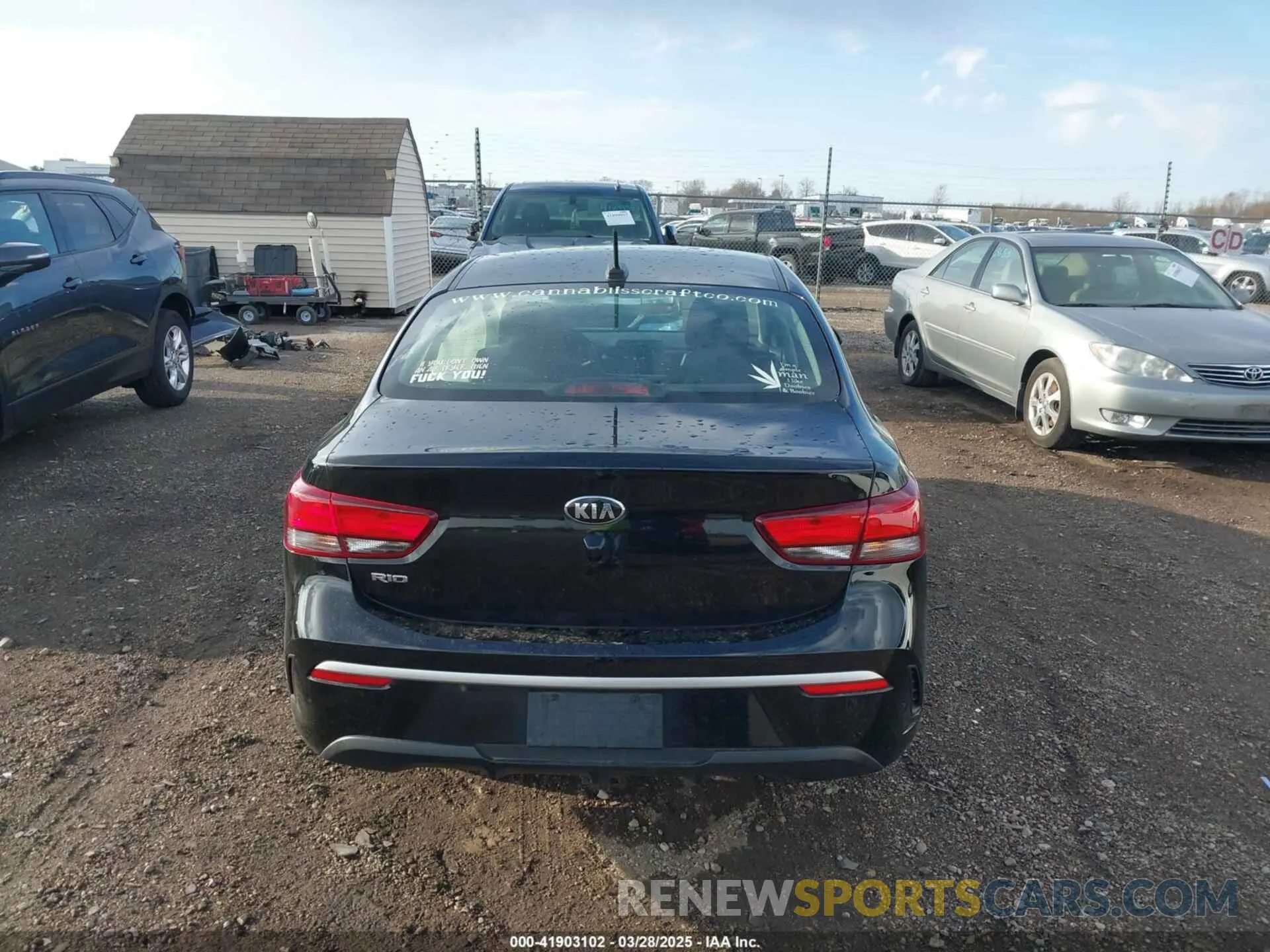 16 Photograph of a damaged car 3KPA24AD3ME430657 KIA RIO 2021