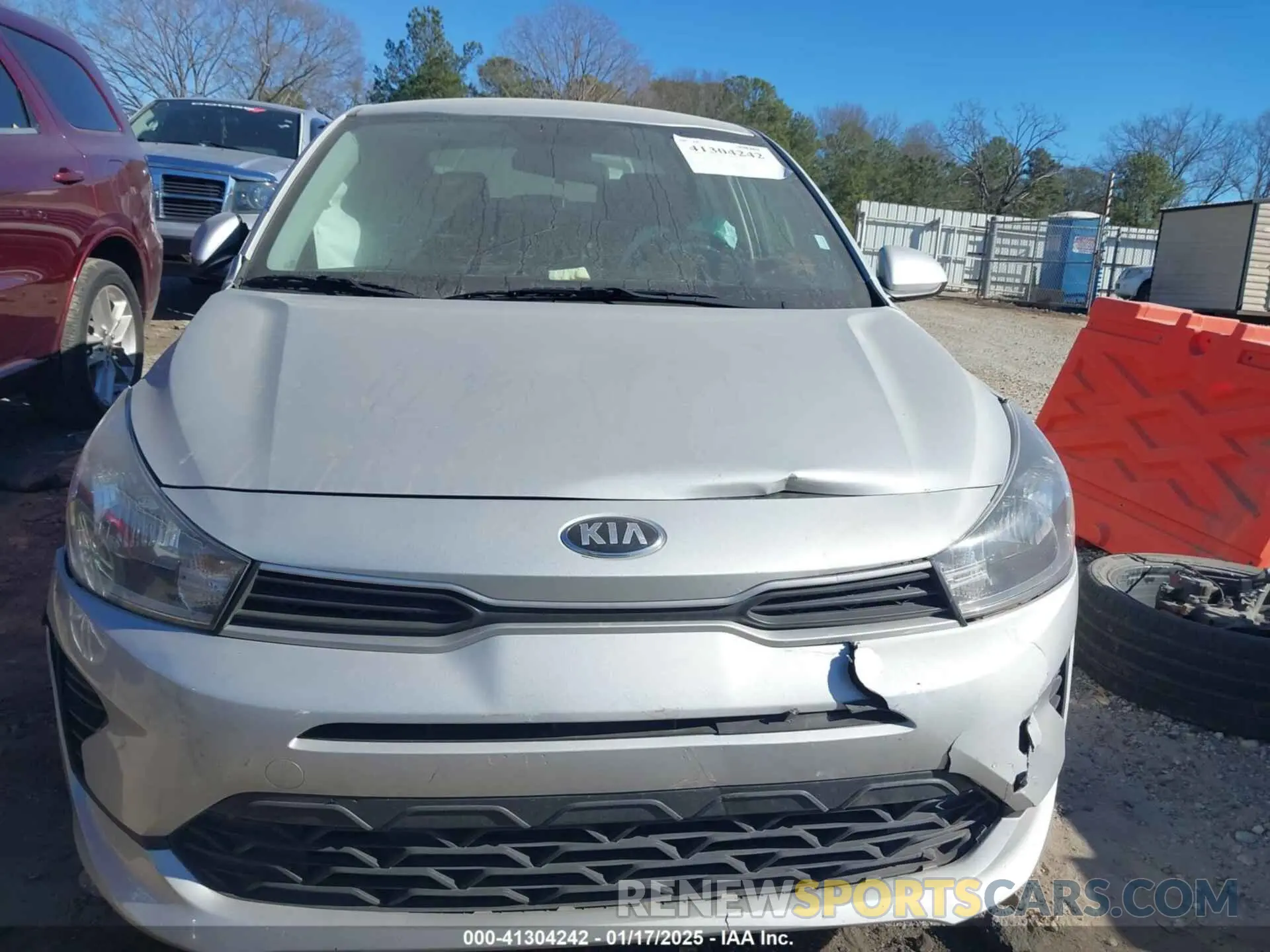 12 Photograph of a damaged car 3KPA24AD4ME363969 KIA RIO 2021