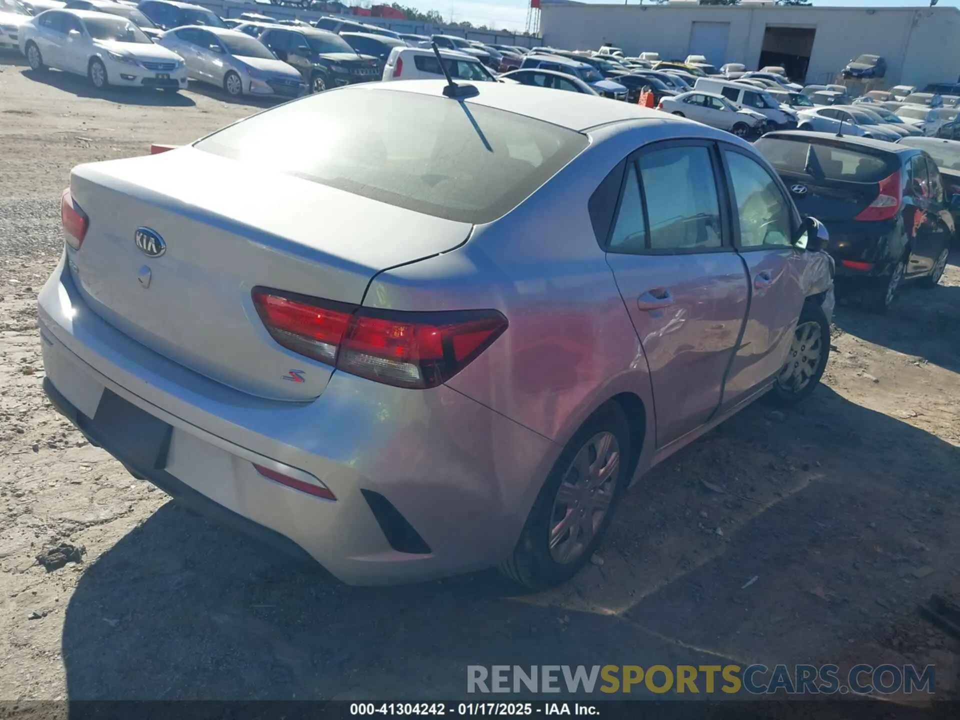 4 Photograph of a damaged car 3KPA24AD4ME363969 KIA RIO 2021