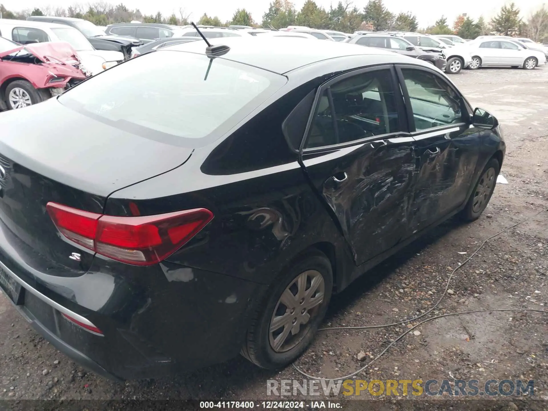 4 Photograph of a damaged car 3KPA24AD4ME364944 KIA RIO 2021