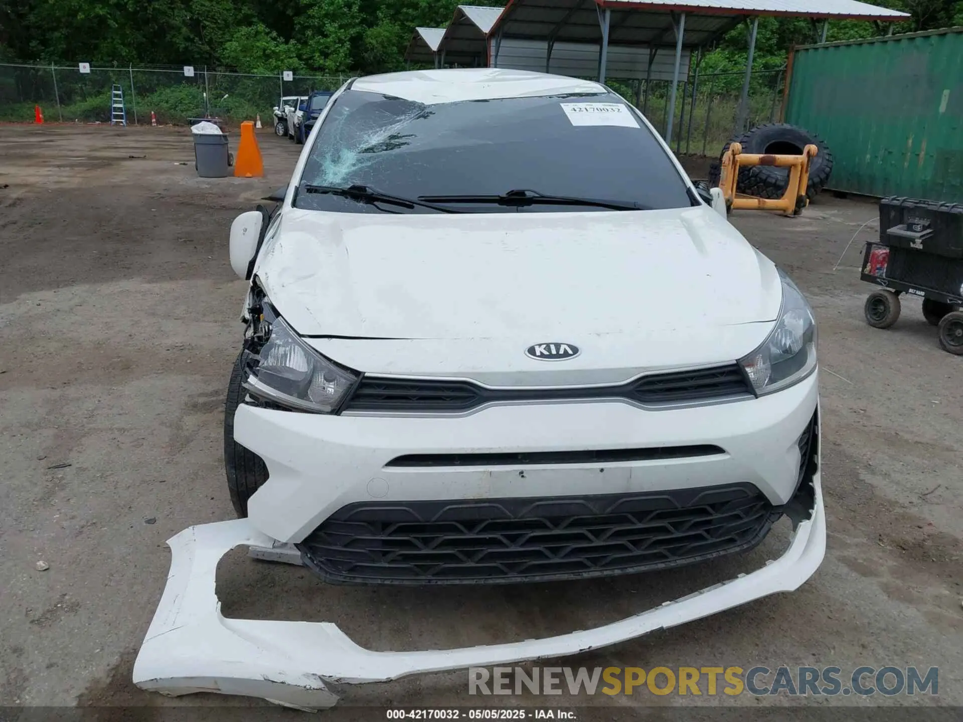 12 Photograph of a damaged car 3KPA24AD4ME369433 KIA RIO 2021