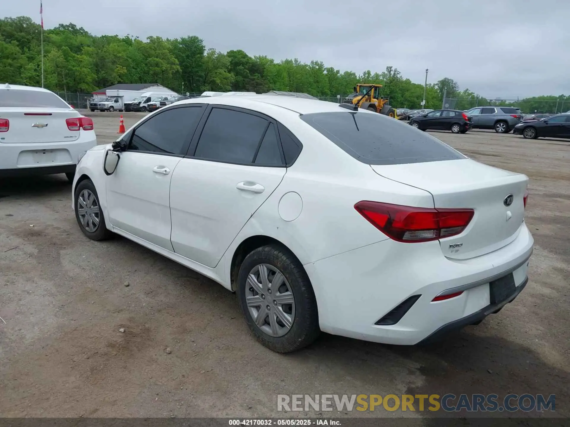 3 Photograph of a damaged car 3KPA24AD4ME369433 KIA RIO 2021