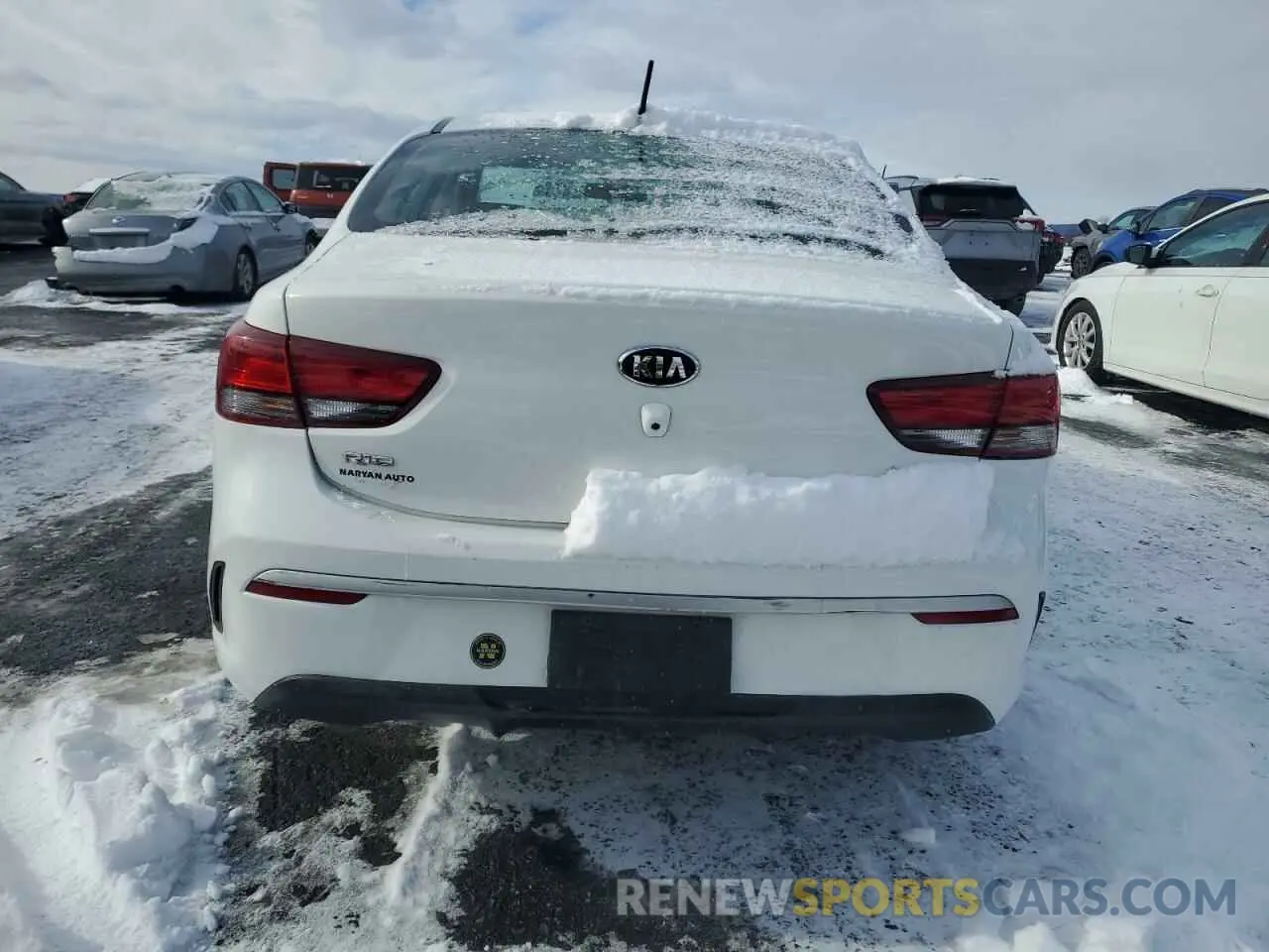 6 Photograph of a damaged car 3KPA24AD4ME385146 KIA RIO 2021