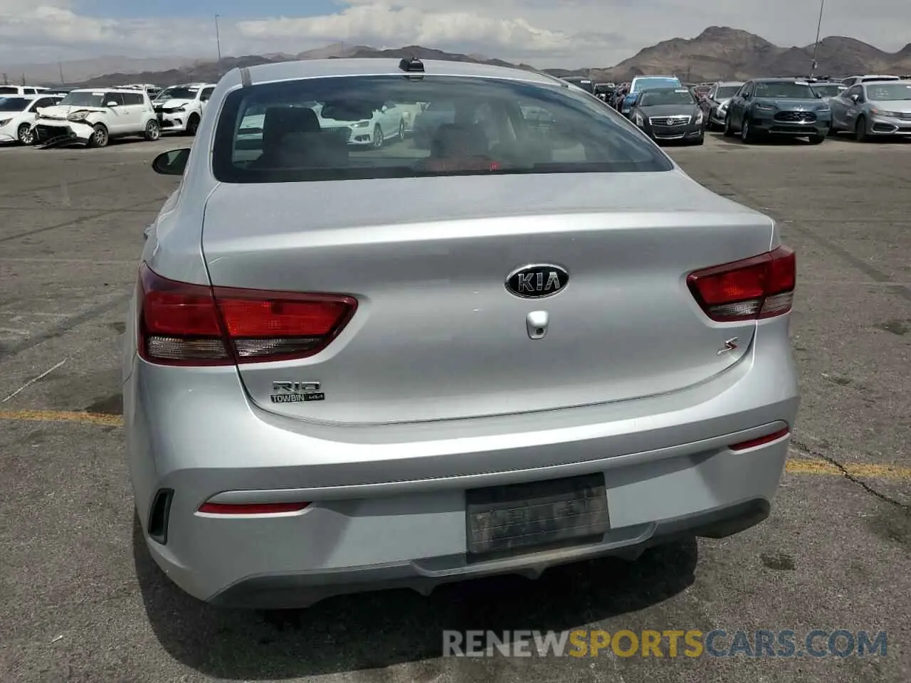 6 Photograph of a damaged car 3KPA24AD4ME386295 KIA RIO 2021