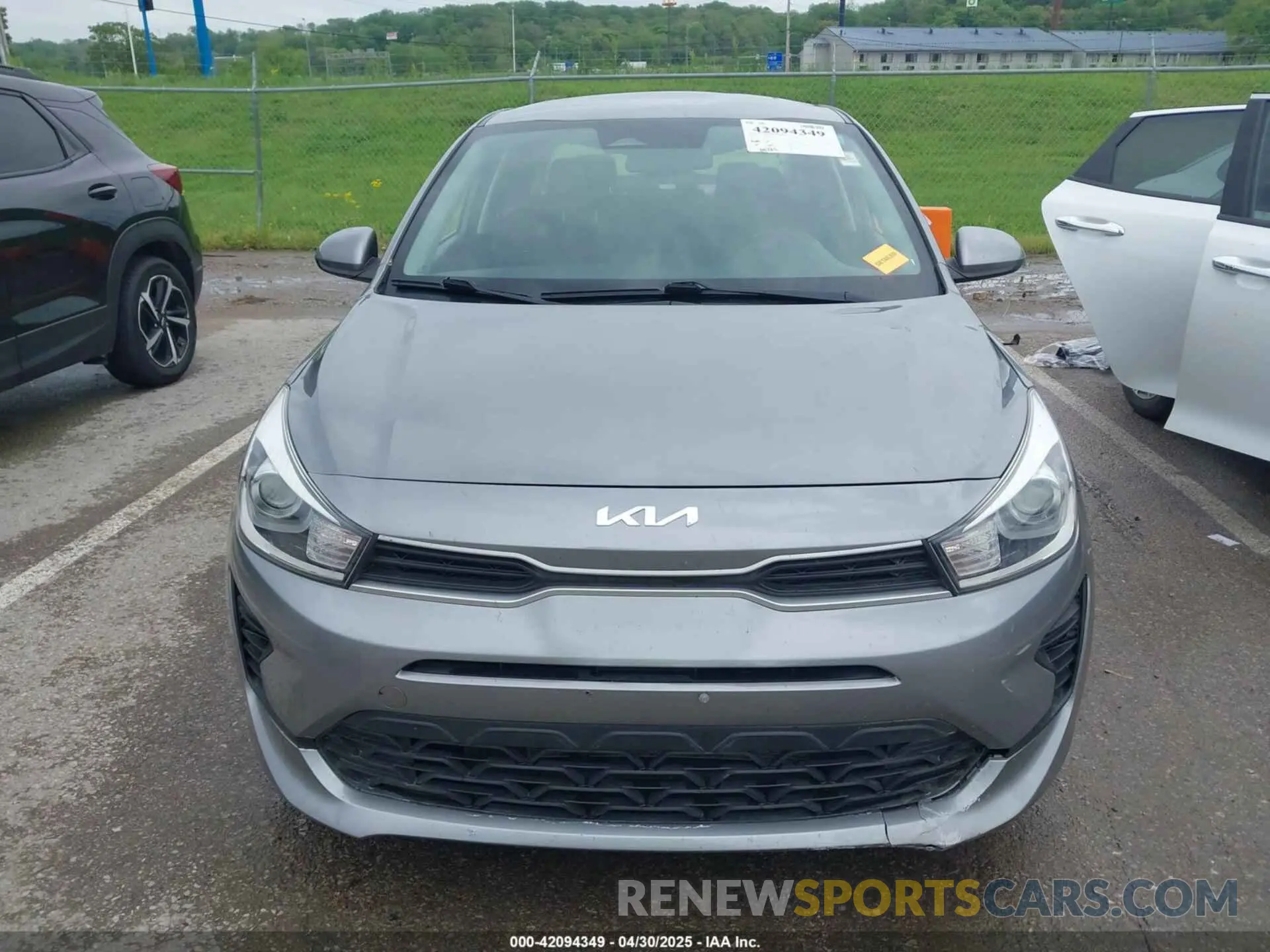 12 Photograph of a damaged car 3KPA24AD4ME387186 KIA RIO 2021