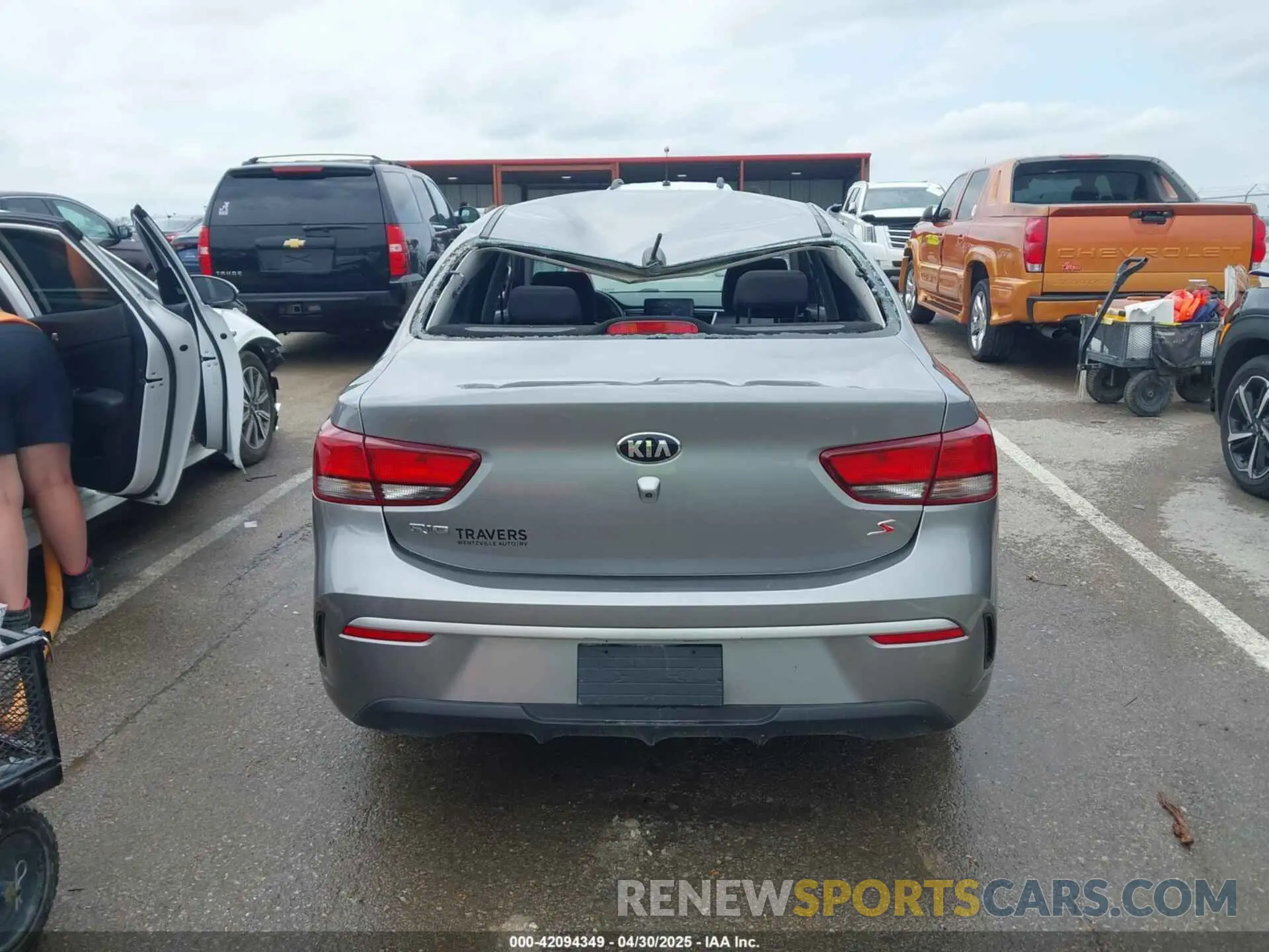 16 Photograph of a damaged car 3KPA24AD4ME387186 KIA RIO 2021