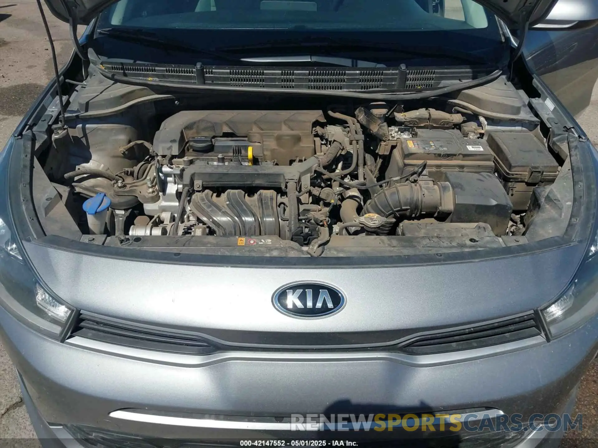 10 Photograph of a damaged car 3KPA24AD4ME391173 KIA RIO 2021