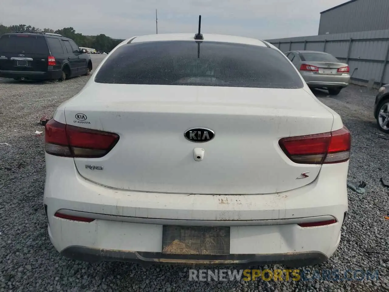 6 Photograph of a damaged car 3KPA24AD4ME392890 KIA RIO 2021