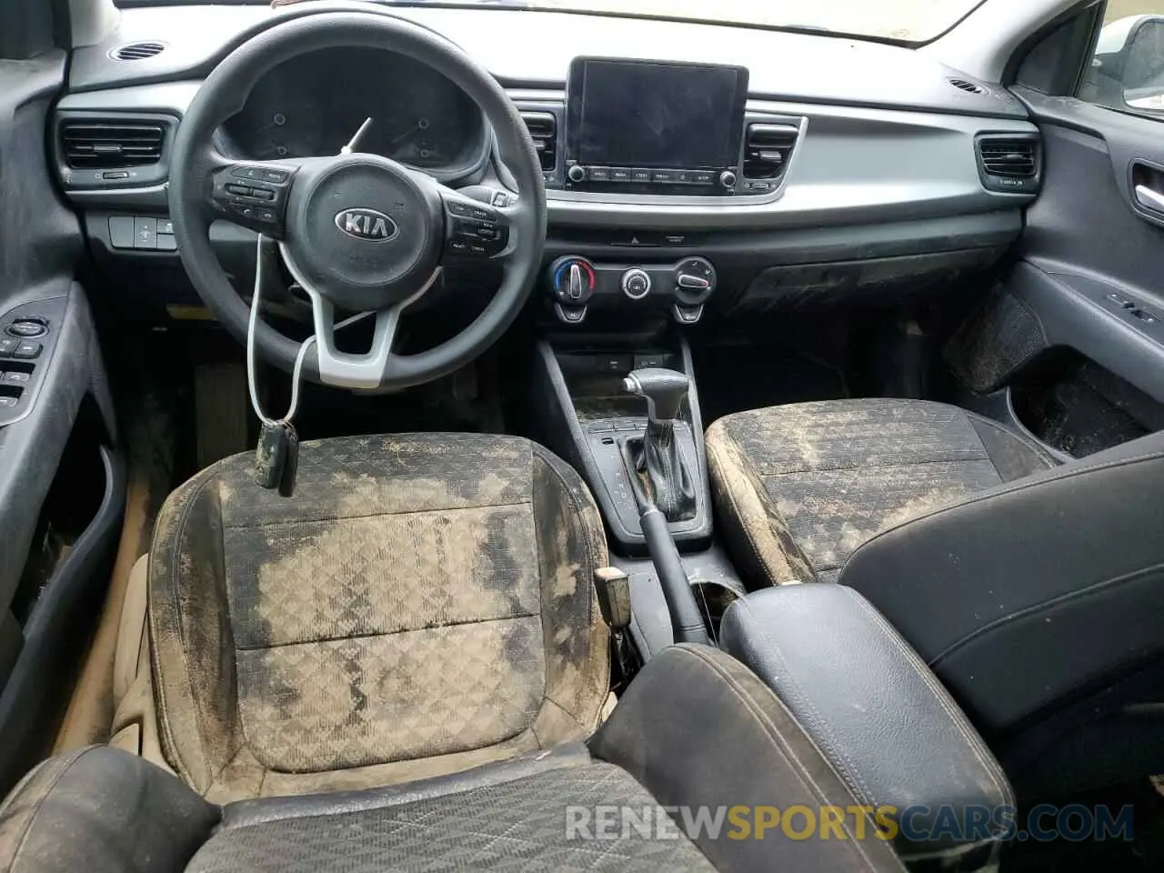 8 Photograph of a damaged car 3KPA24AD4ME392890 KIA RIO 2021