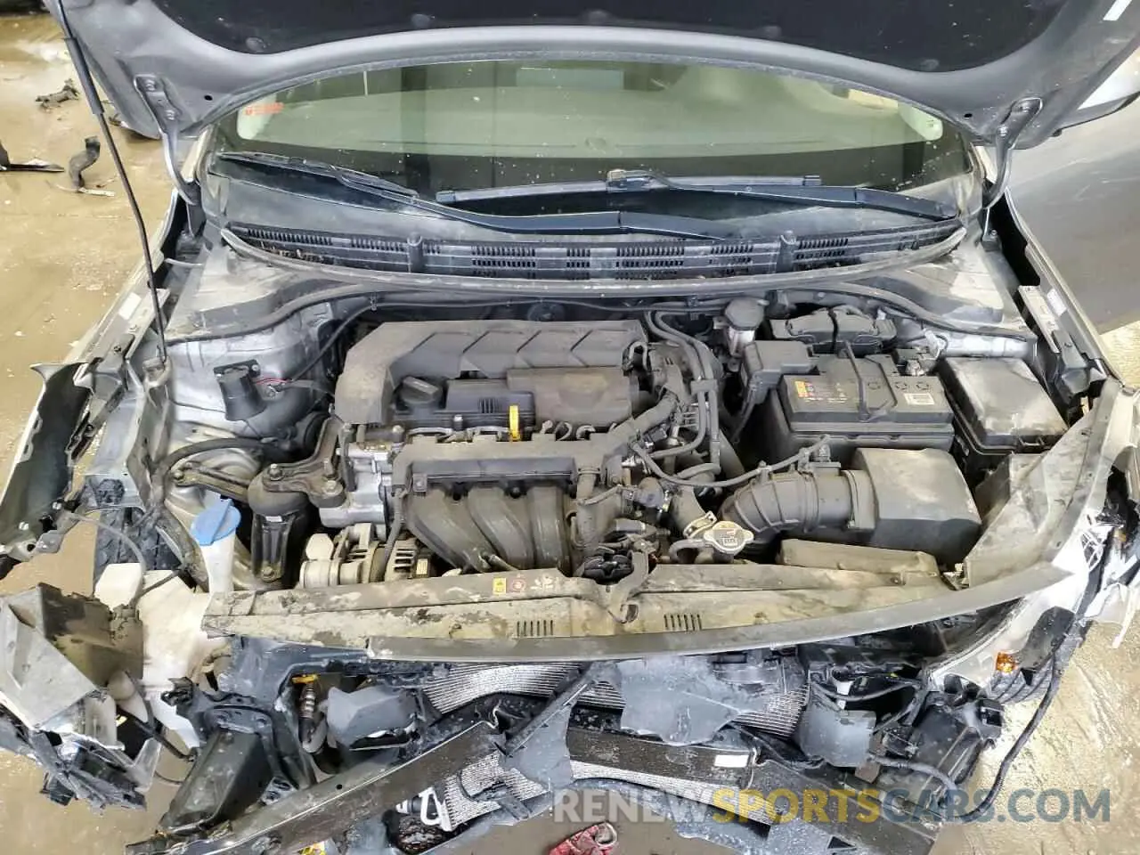 11 Photograph of a damaged car 3KPA24AD4ME393022 KIA RIO 2021