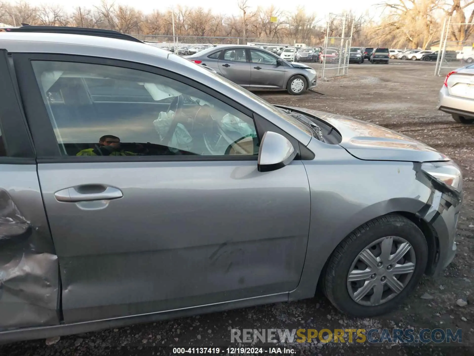 6 Photograph of a damaged car 3KPA24AD4ME398981 KIA RIO 2021