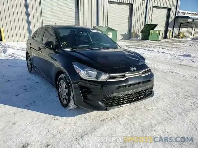 10 Photograph of a damaged car 3KPA24AD4ME423037 KIA RIO 2021