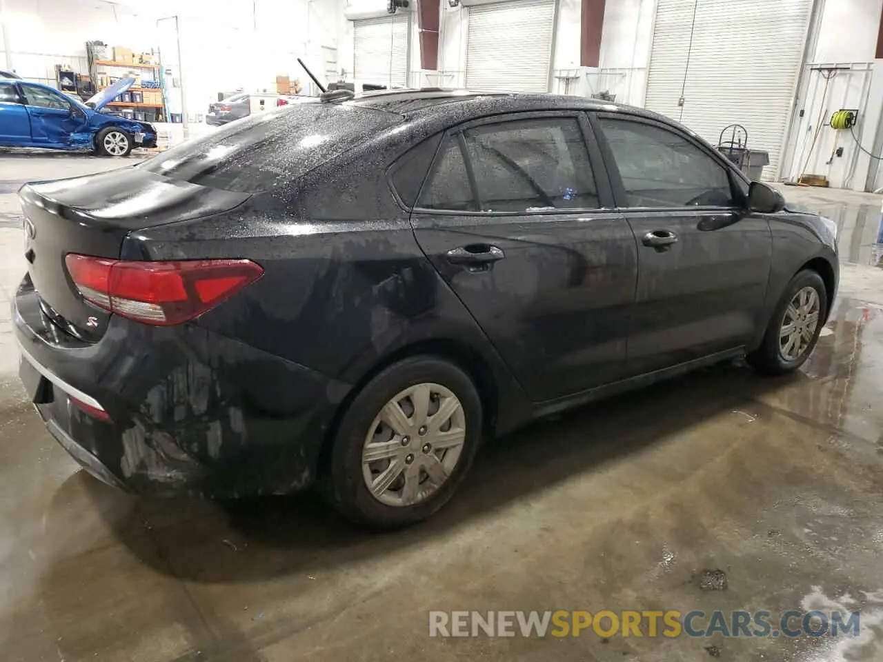 3 Photograph of a damaged car 3KPA24AD4ME423037 KIA RIO 2021