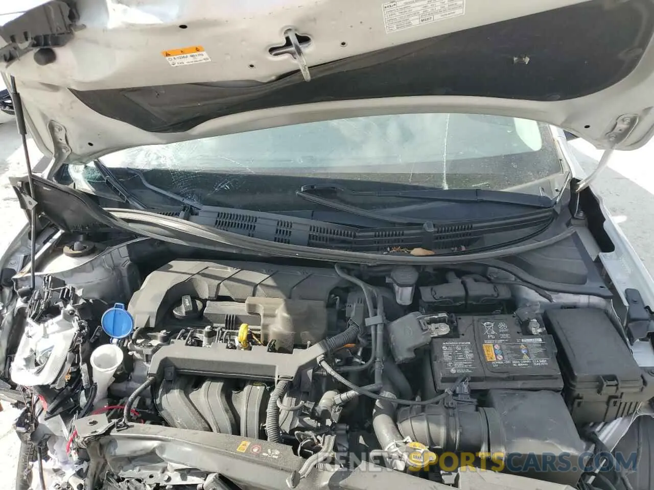 11 Photograph of a damaged car 3KPA24AD4ME424429 KIA RIO 2021