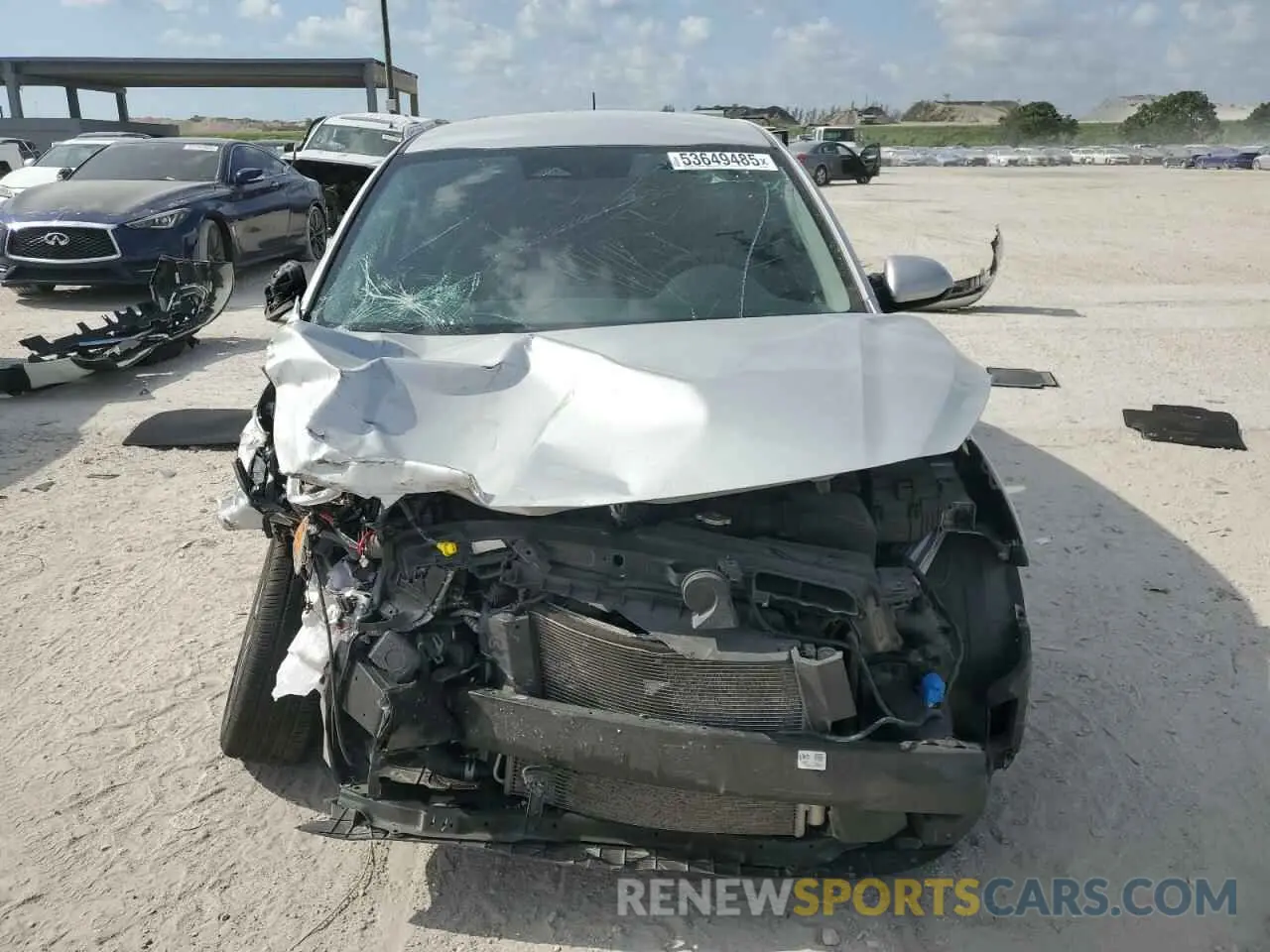 5 Photograph of a damaged car 3KPA24AD4ME424429 KIA RIO 2021