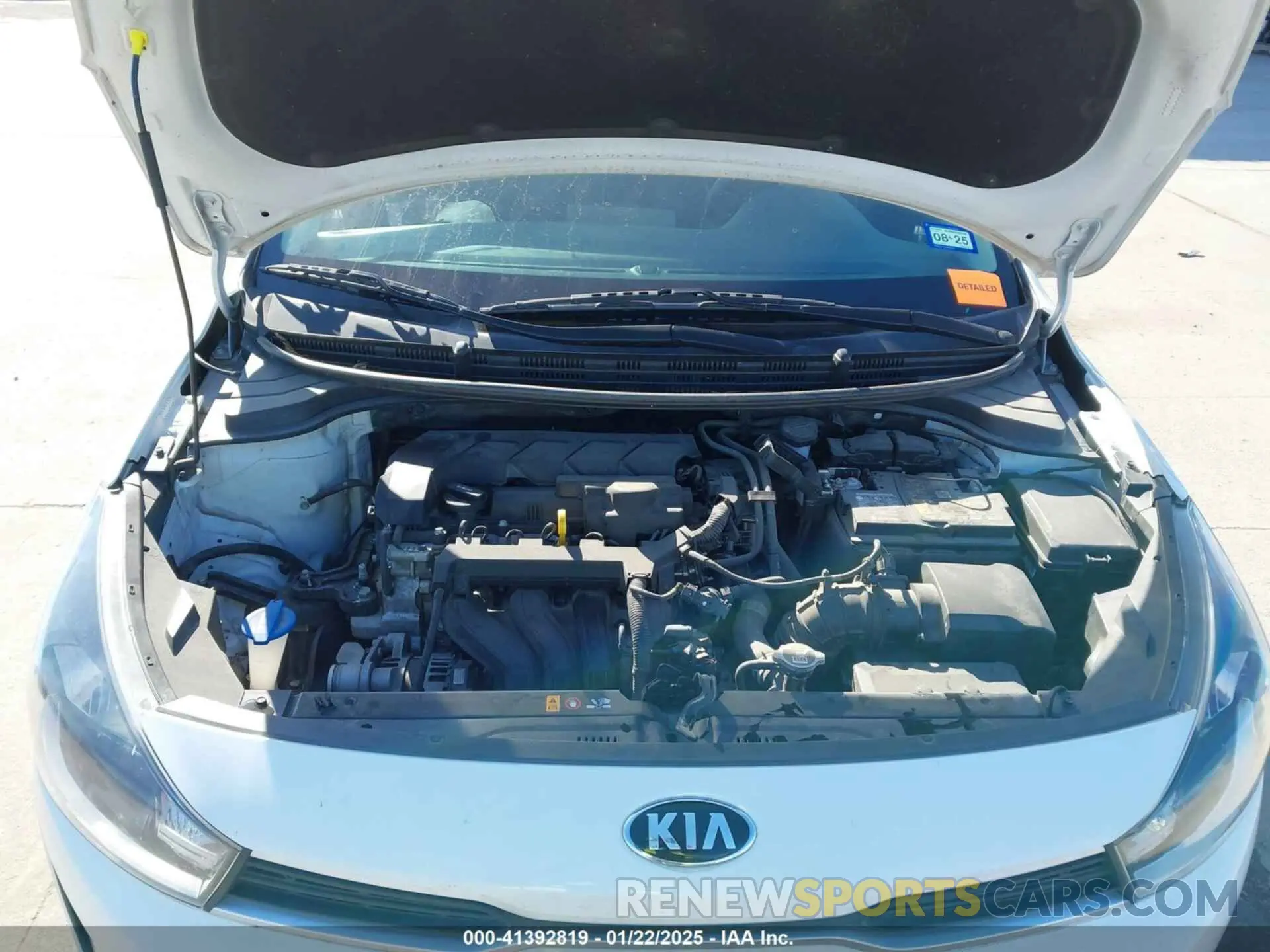 10 Photograph of a damaged car 3KPA24AD4ME425094 KIA RIO 2021