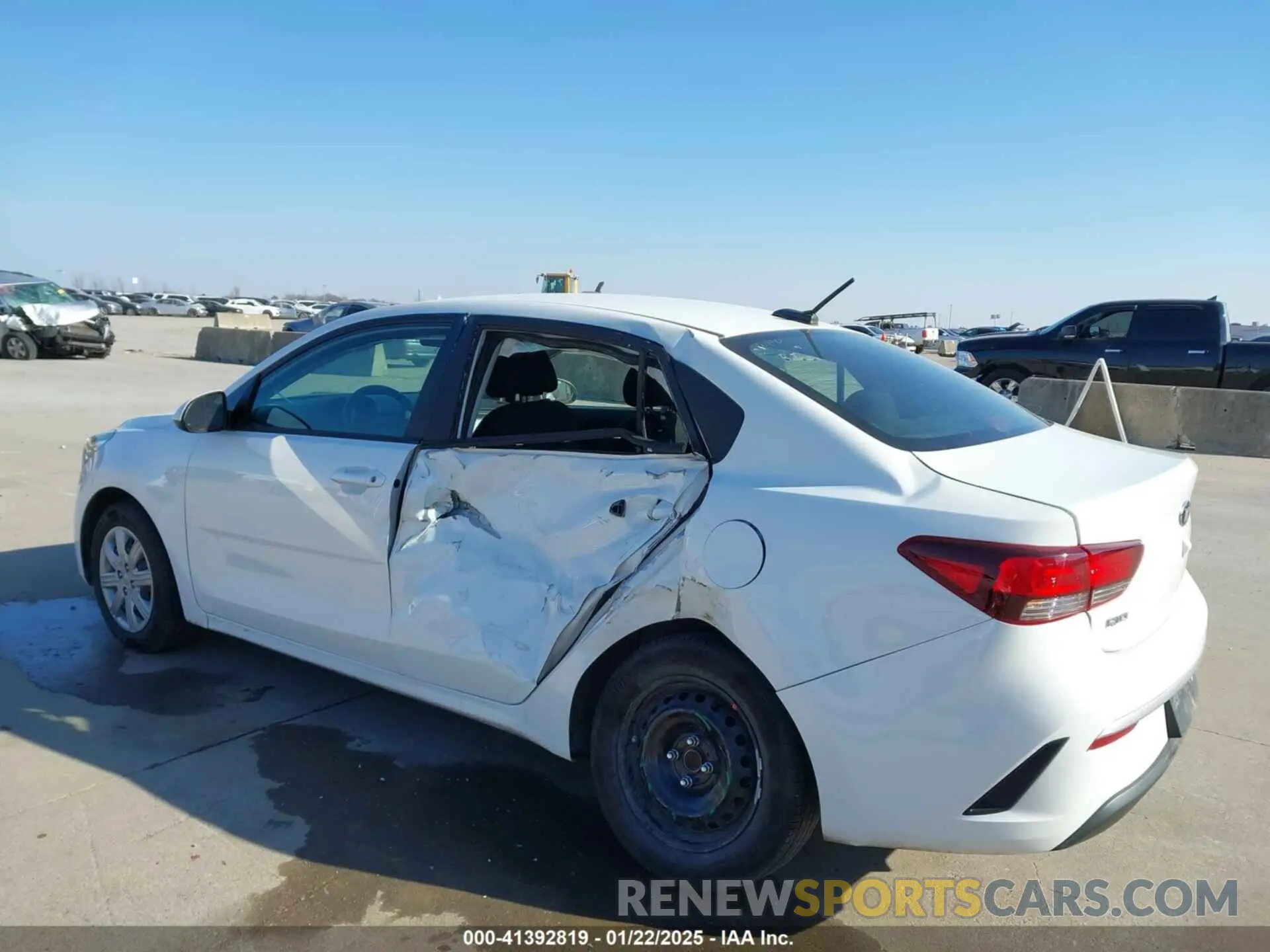 6 Photograph of a damaged car 3KPA24AD4ME425094 KIA RIO 2021