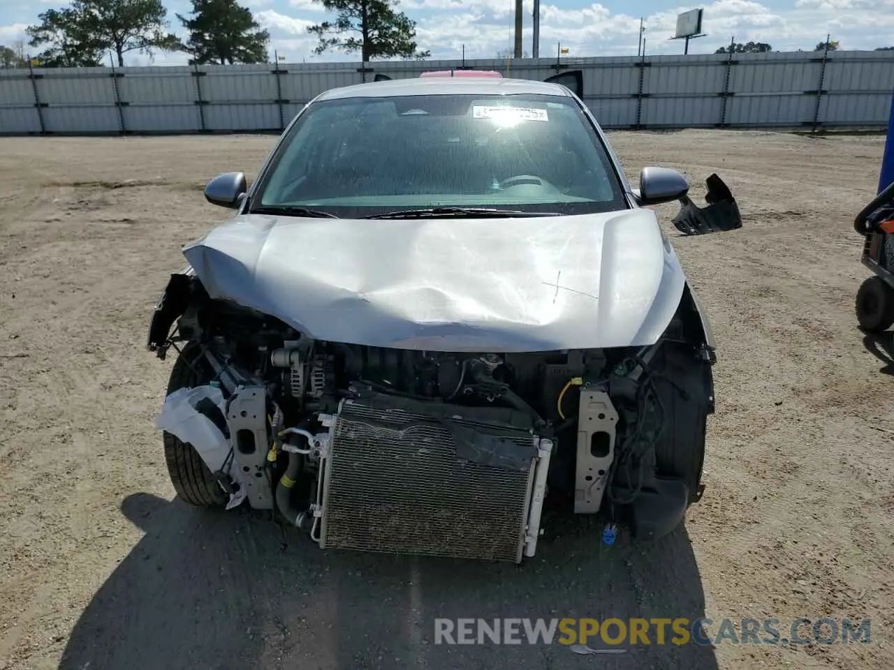 5 Photograph of a damaged car 3KPA24AD4ME425838 KIA RIO 2021
