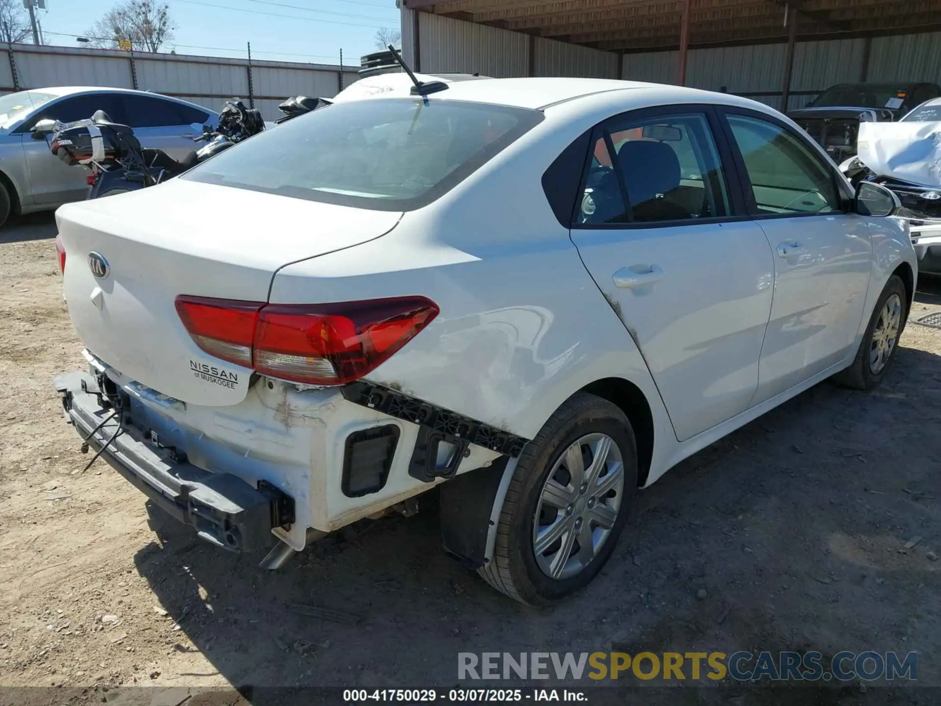 4 Photograph of a damaged car 3KPA24AD4ME430442 KIA RIO 2021