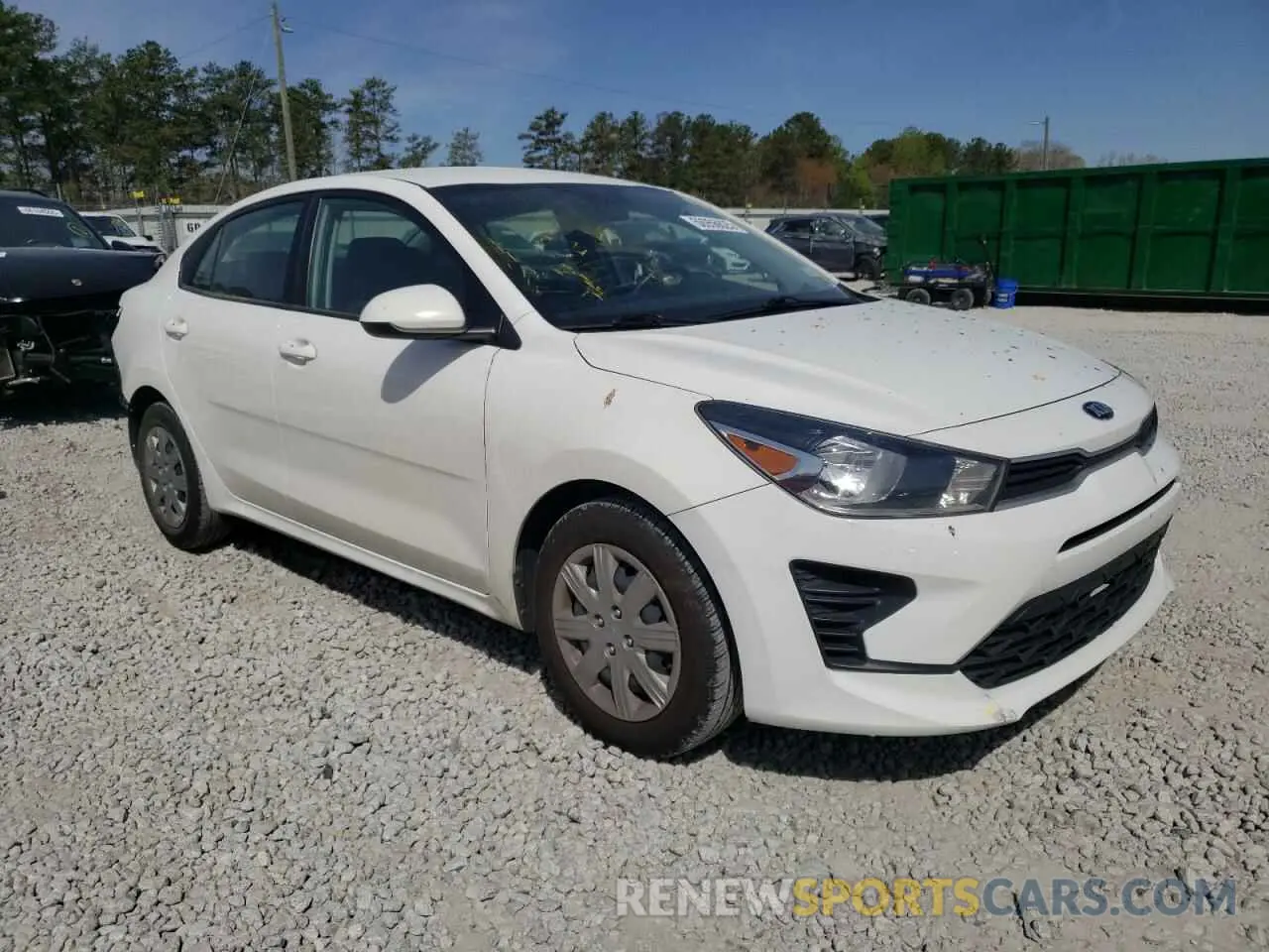 4 Photograph of a damaged car 3KPA24AD5ME363091 KIA RIO 2021