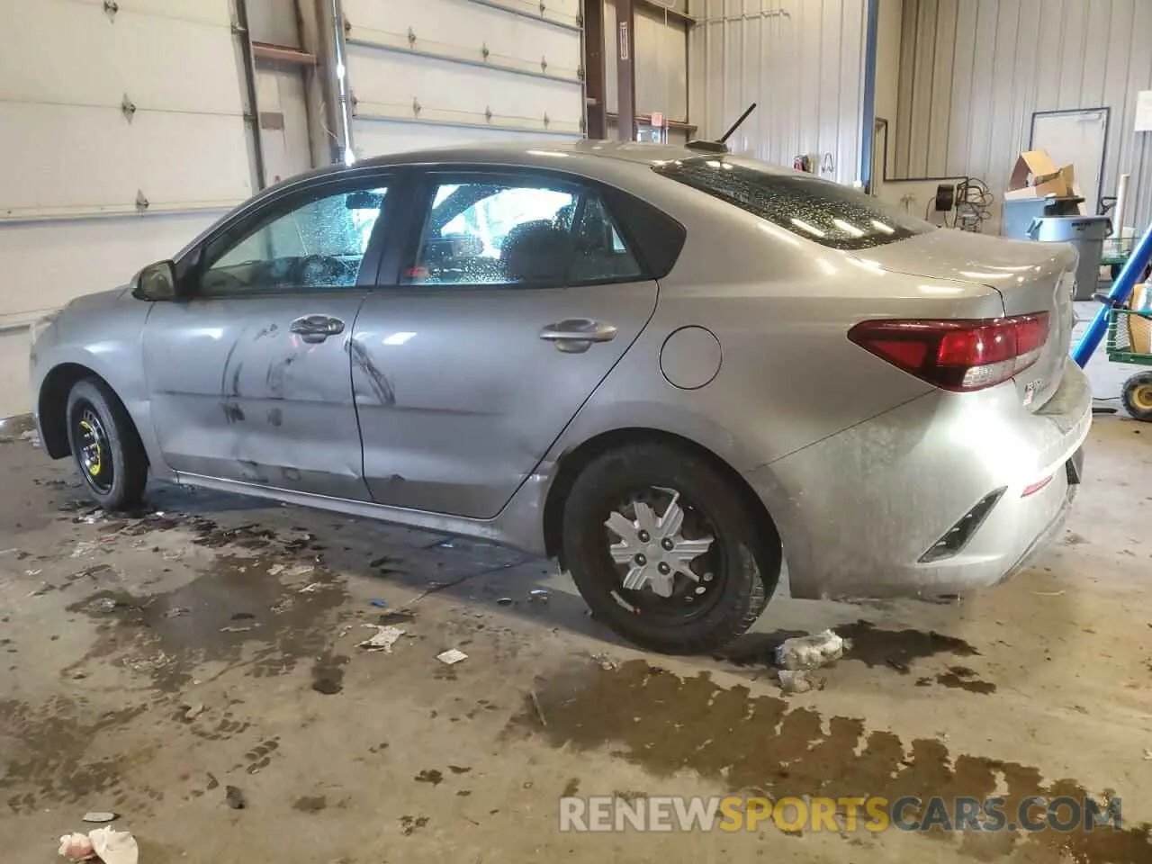 2 Photograph of a damaged car 3KPA24AD5ME366587 KIA RIO 2021