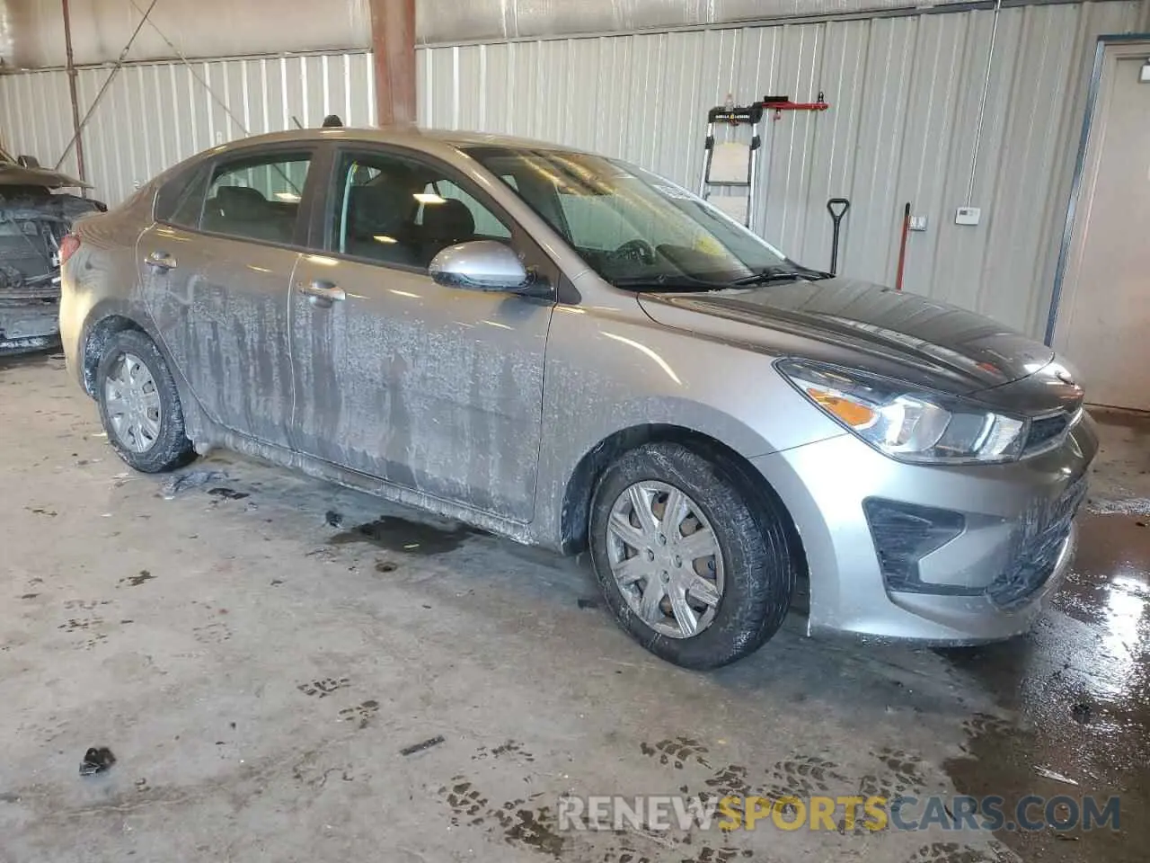 4 Photograph of a damaged car 3KPA24AD5ME366587 KIA RIO 2021