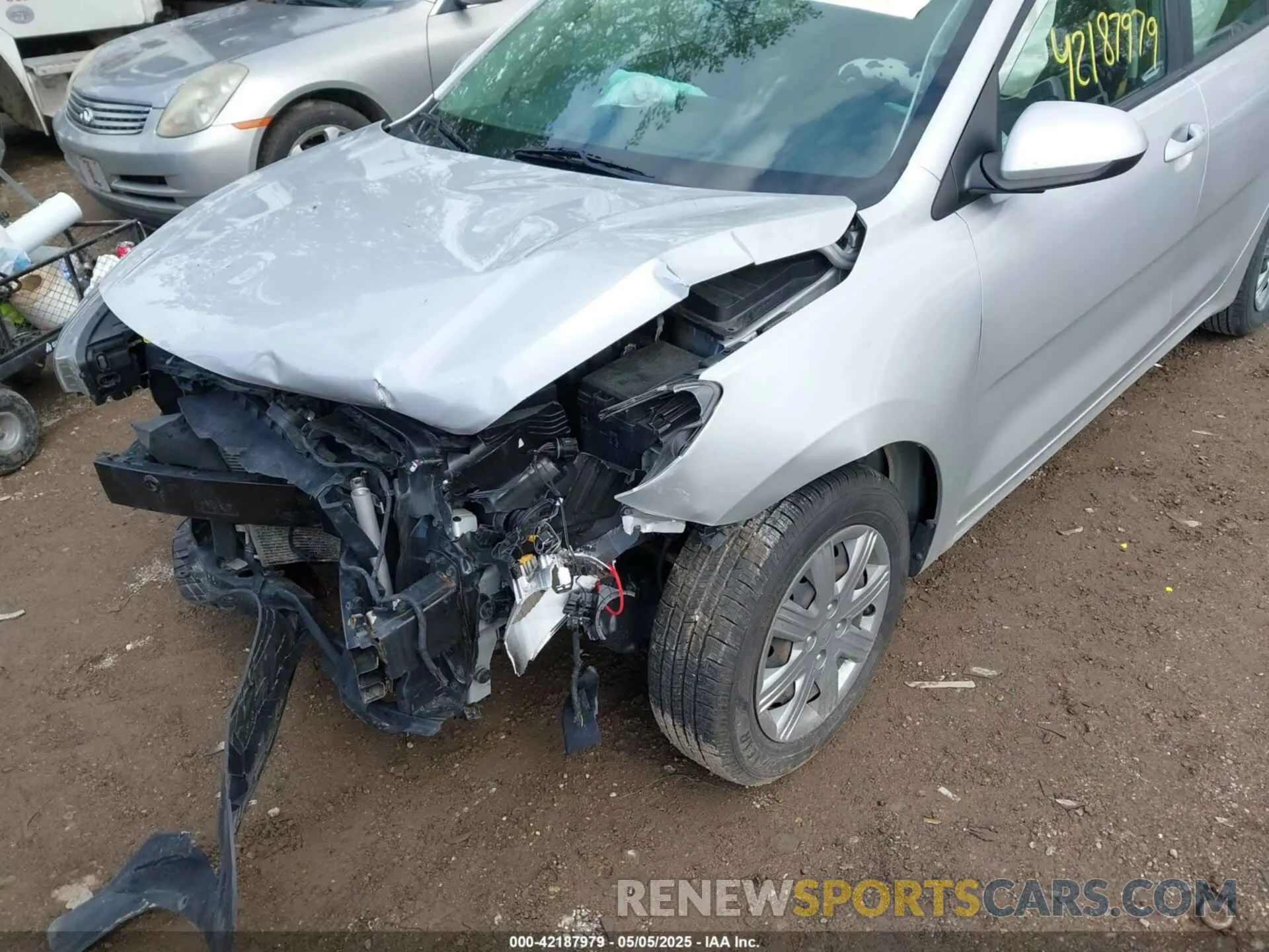 6 Photograph of a damaged car 3KPA24AD5ME367643 KIA RIO 2021