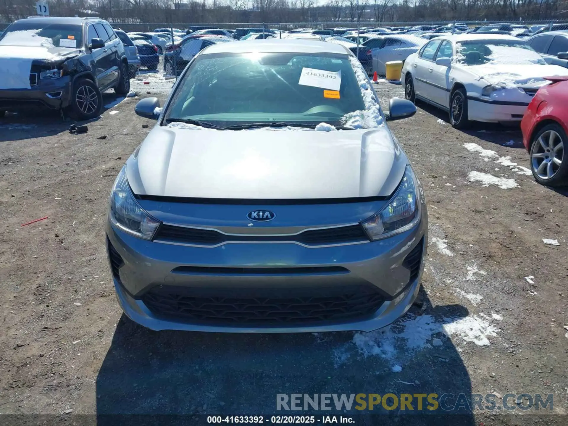 12 Photograph of a damaged car 3KPA24AD5ME372745 KIA RIO 2021