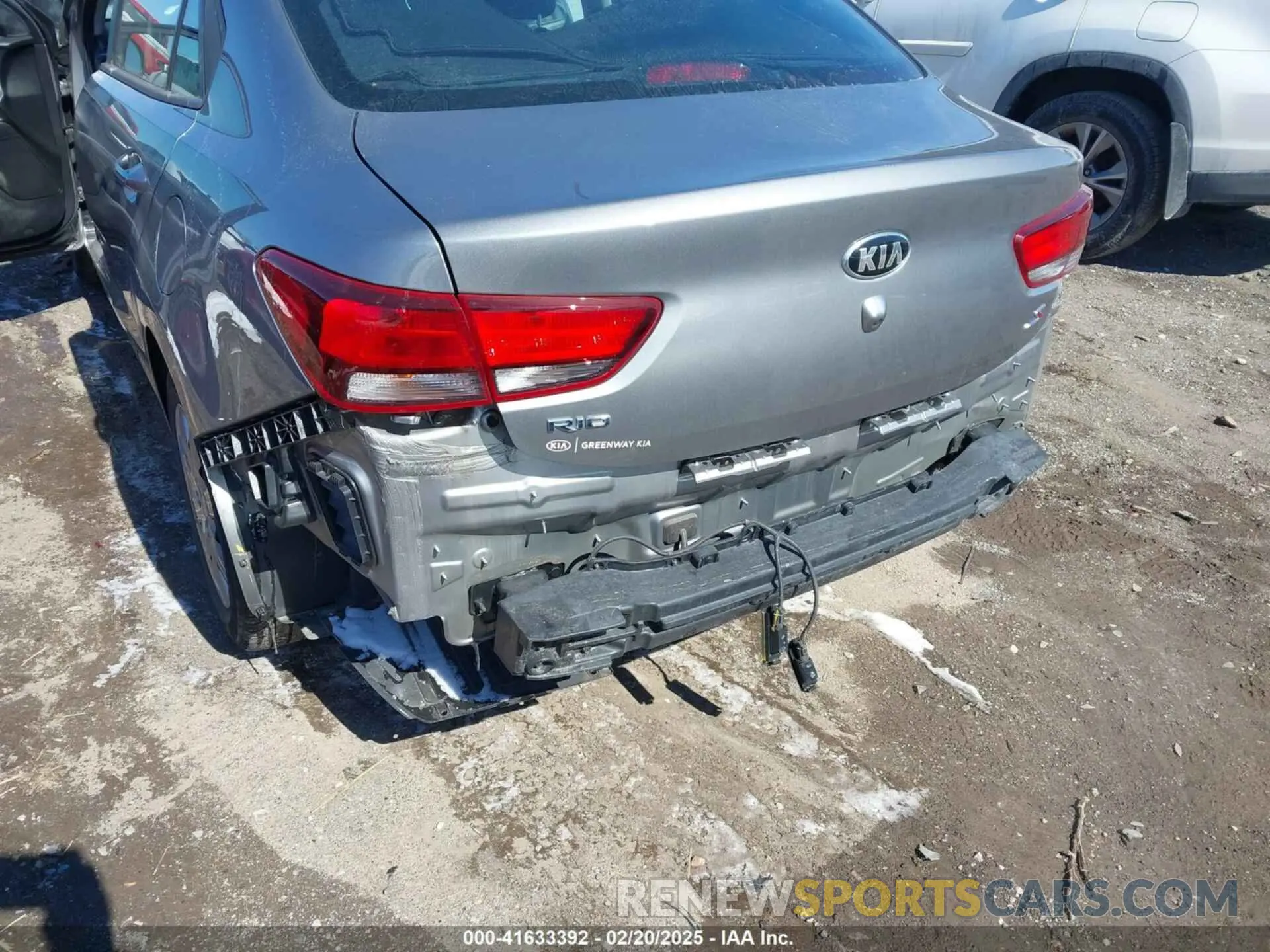 6 Photograph of a damaged car 3KPA24AD5ME372745 KIA RIO 2021