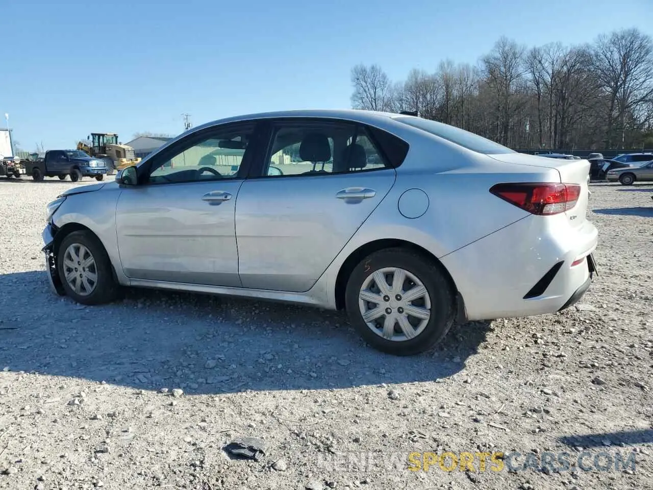 2 Photograph of a damaged car 3KPA24AD5ME397693 KIA RIO 2021