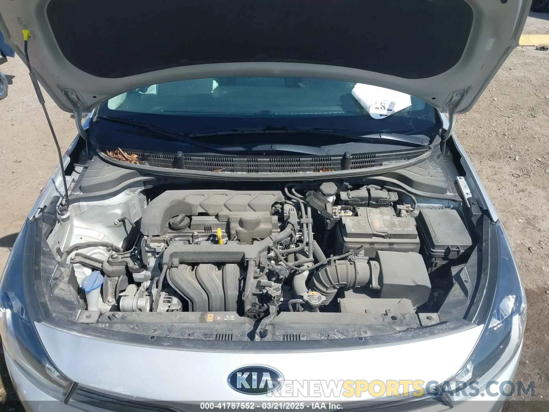 10 Photograph of a damaged car 3KPA24AD5ME429655 KIA RIO 2021