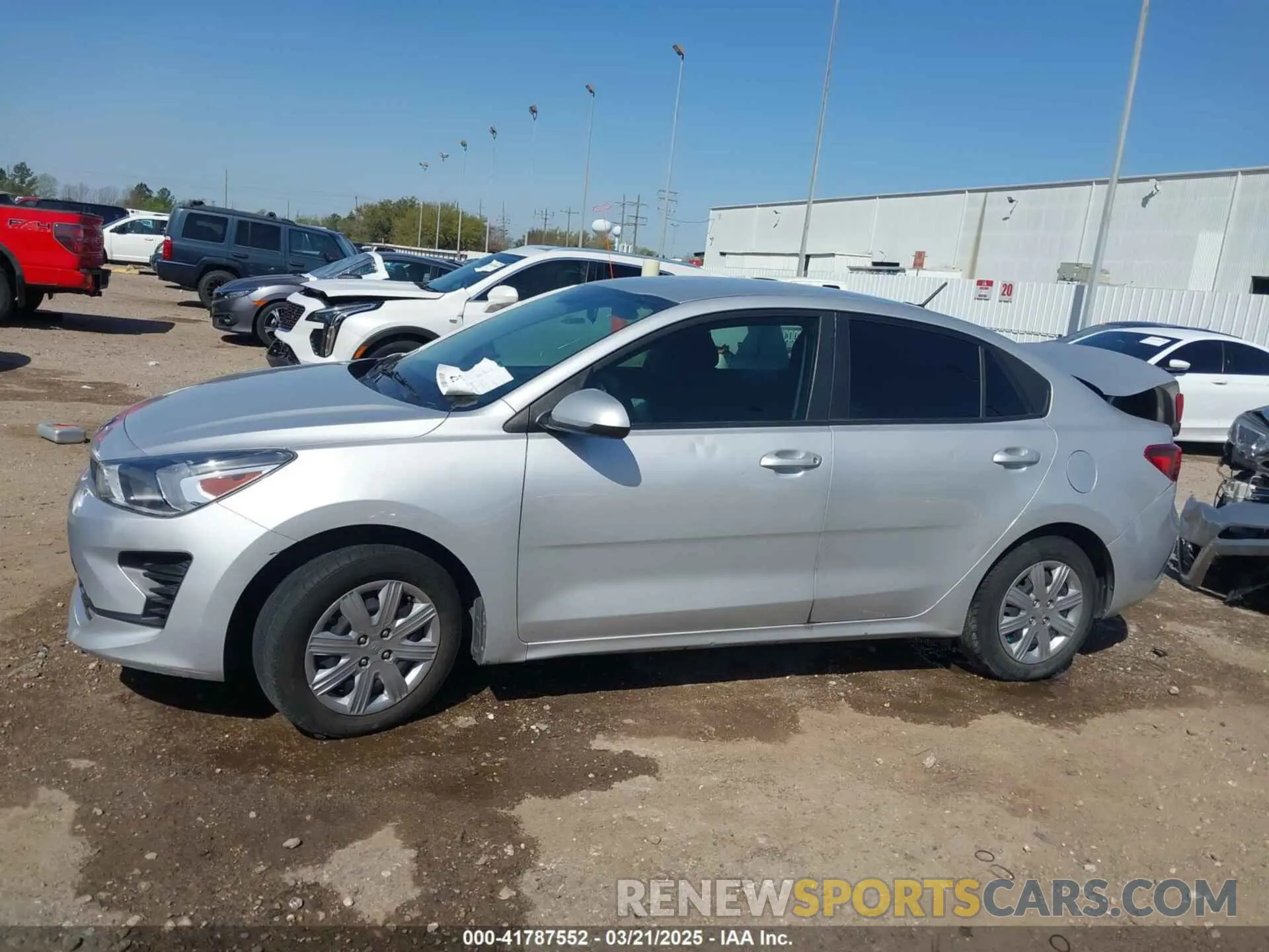 13 Photograph of a damaged car 3KPA24AD5ME429655 KIA RIO 2021