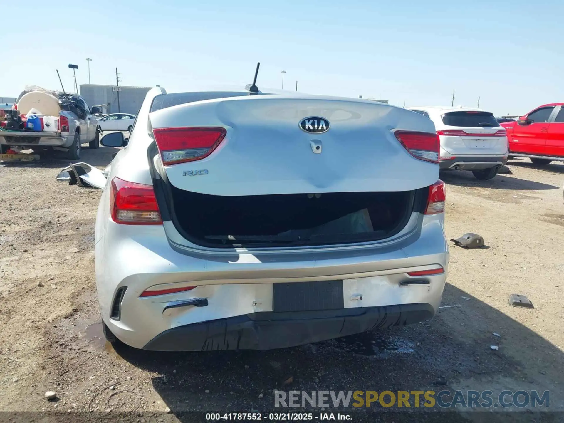 15 Photograph of a damaged car 3KPA24AD5ME429655 KIA RIO 2021
