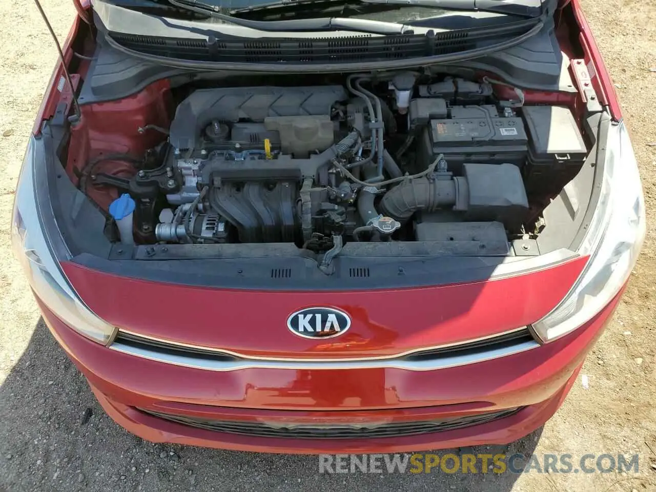 11 Photograph of a damaged car 3KPA24AD6ME391658 KIA RIO 2021