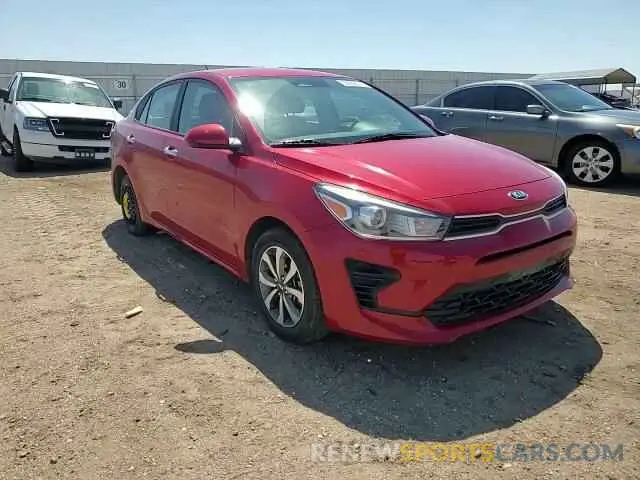 13 Photograph of a damaged car 3KPA24AD6ME391658 KIA RIO 2021