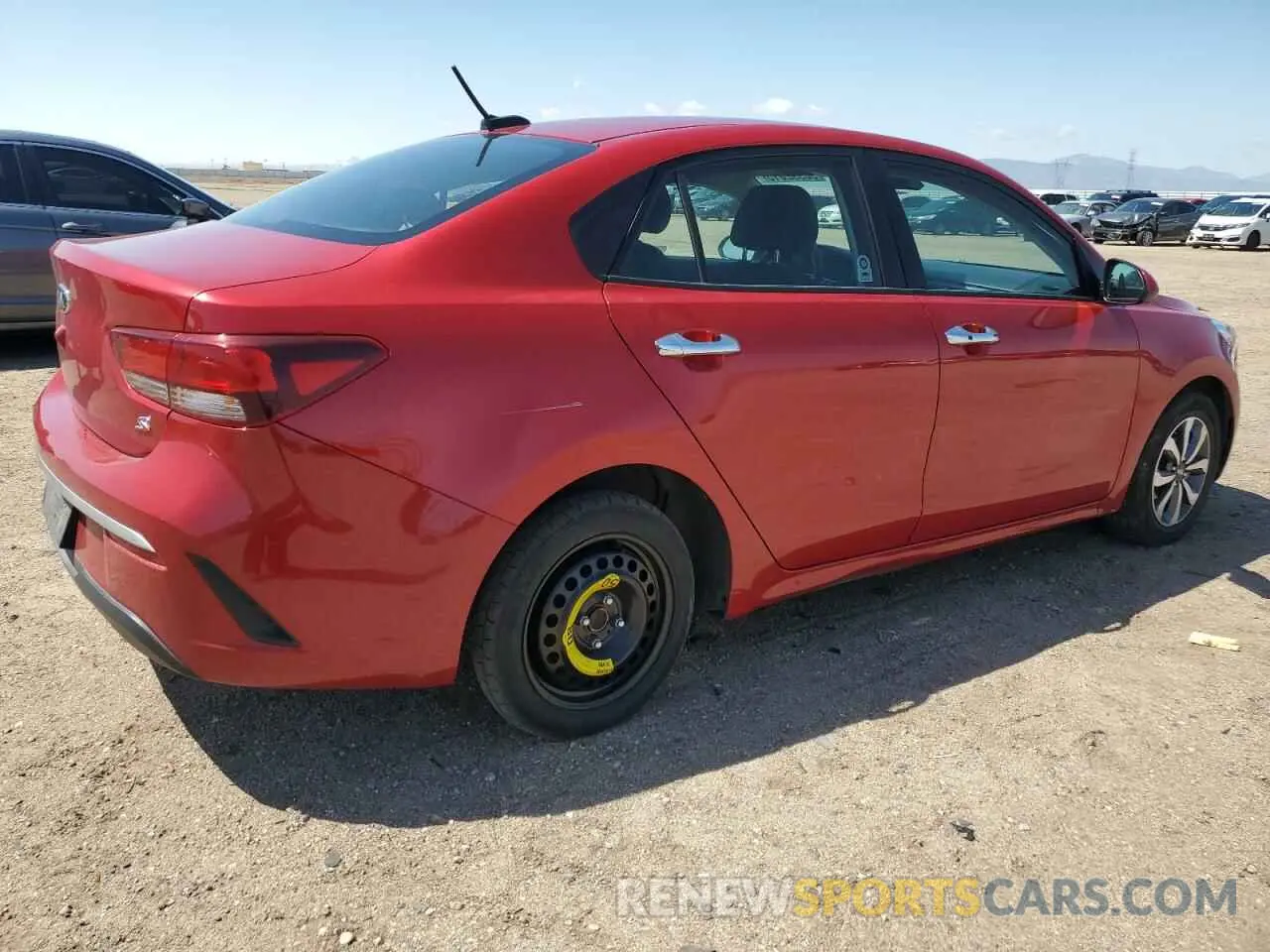 3 Photograph of a damaged car 3KPA24AD6ME391658 KIA RIO 2021