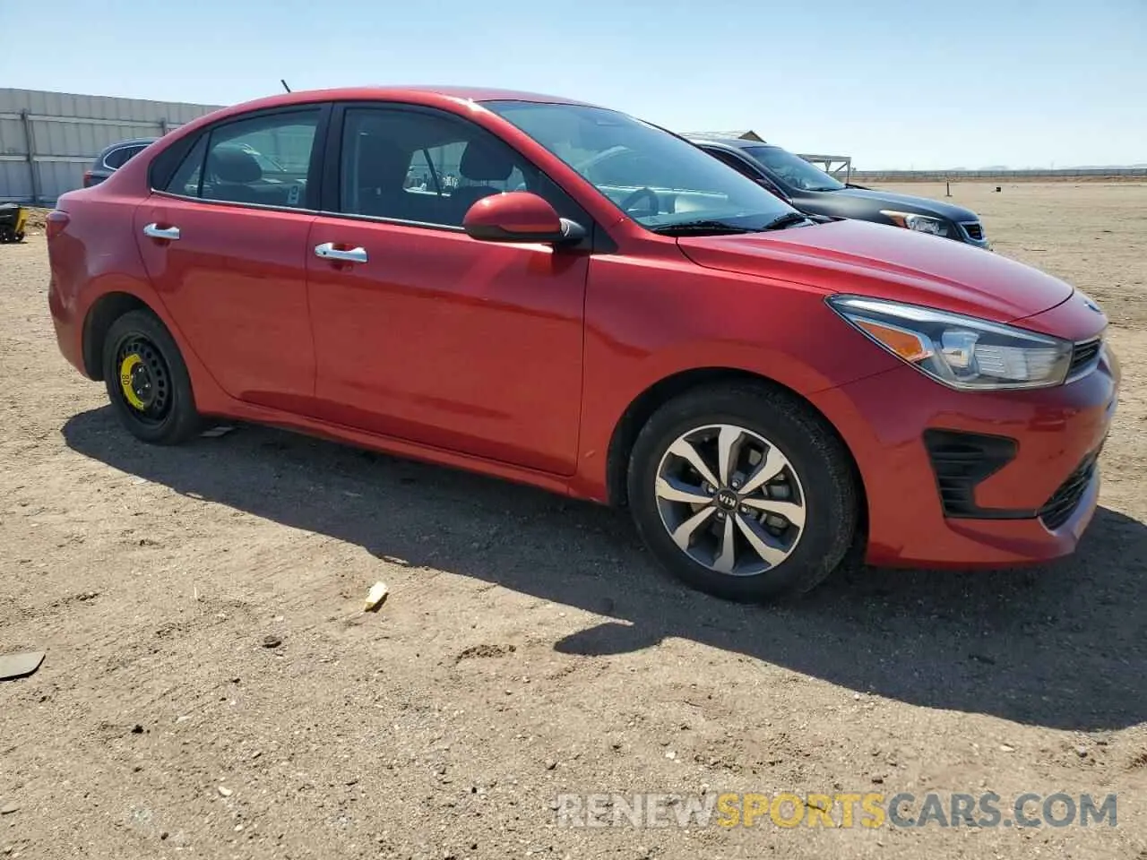 4 Photograph of a damaged car 3KPA24AD6ME391658 KIA RIO 2021