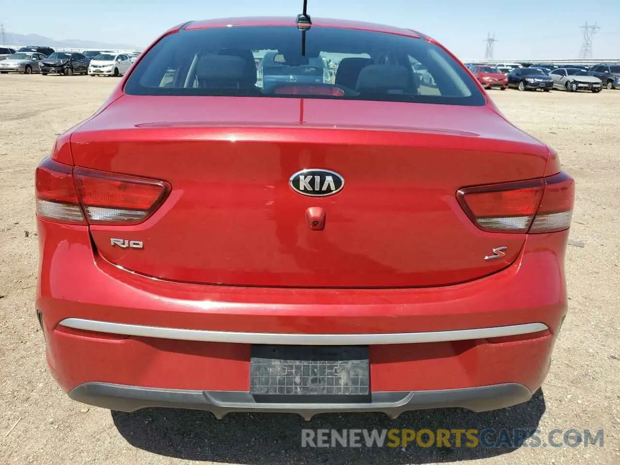 6 Photograph of a damaged car 3KPA24AD6ME391658 KIA RIO 2021