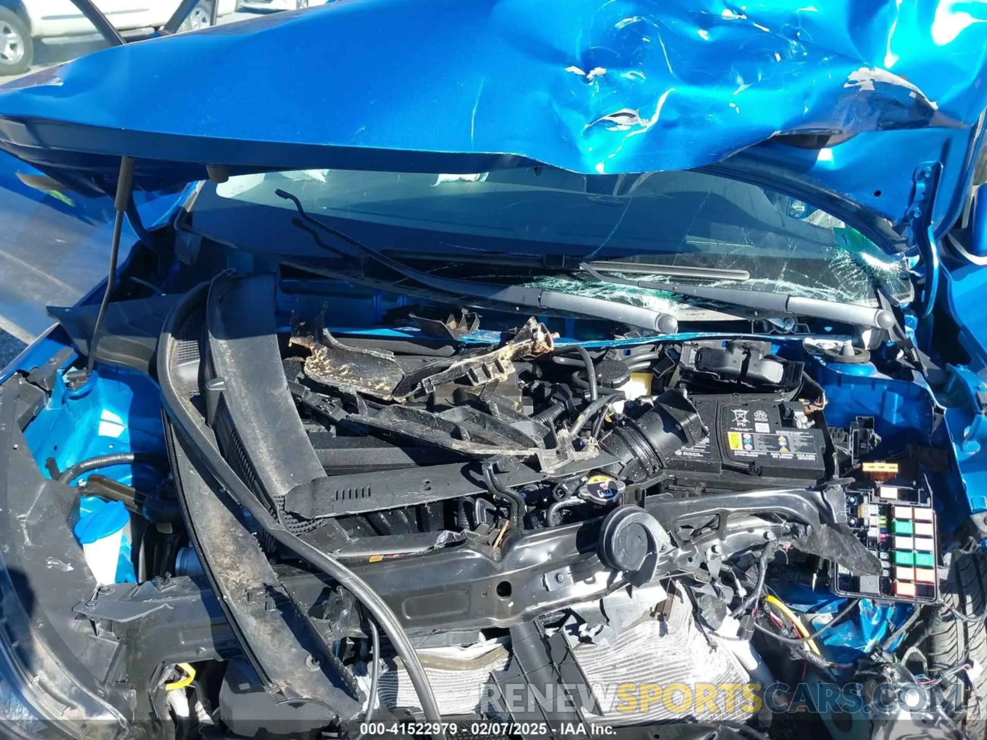 10 Photograph of a damaged car 3KPA24AD6ME429518 KIA RIO 2021