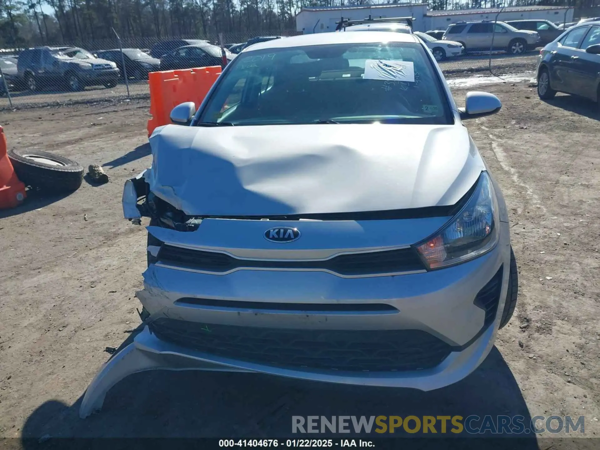 12 Photograph of a damaged car 3KPA24AD7ME374089 KIA RIO 2021