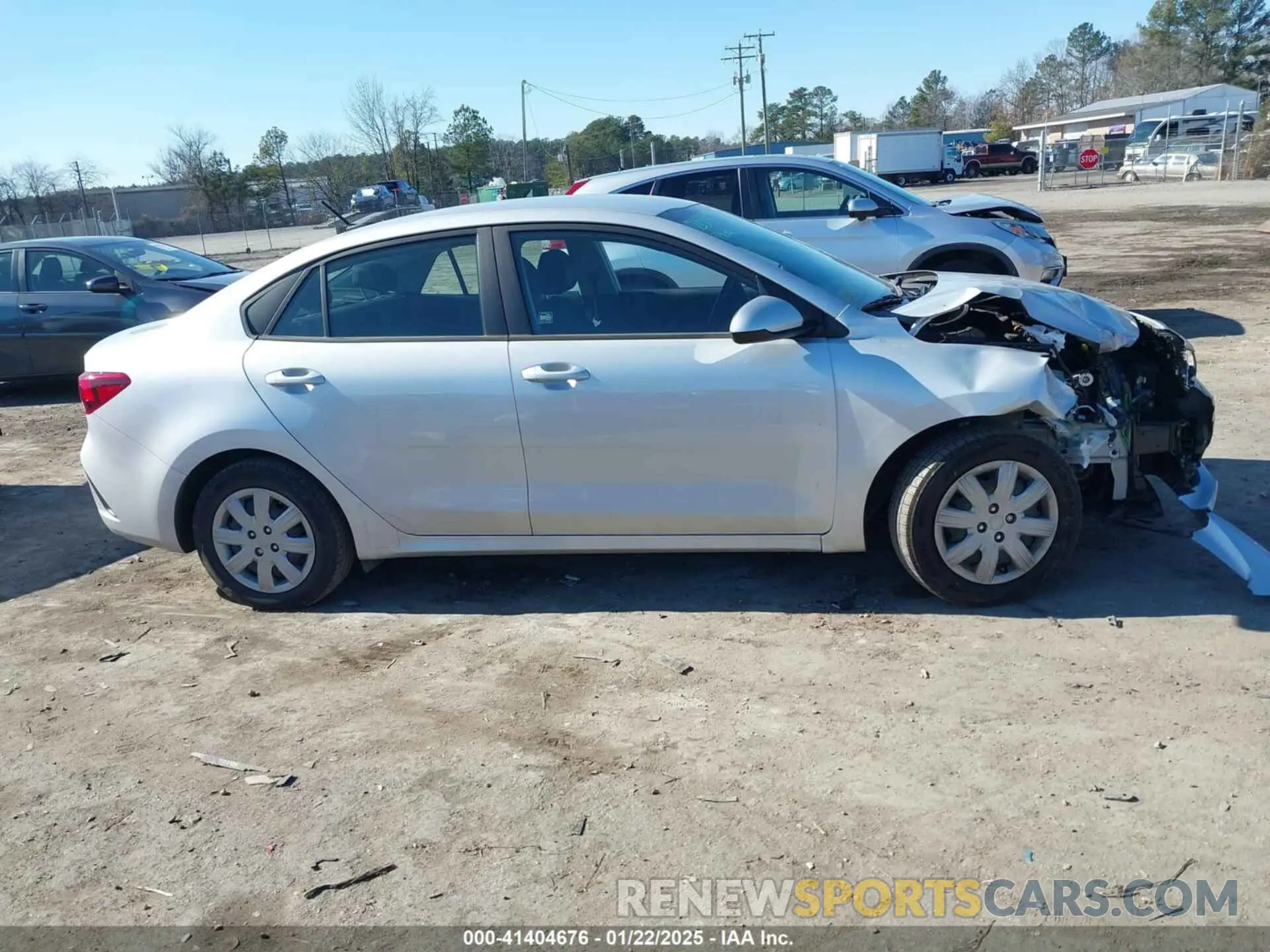 13 Photograph of a damaged car 3KPA24AD7ME374089 KIA RIO 2021