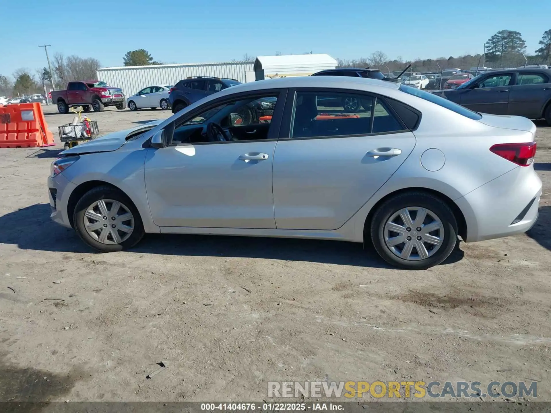 14 Photograph of a damaged car 3KPA24AD7ME374089 KIA RIO 2021