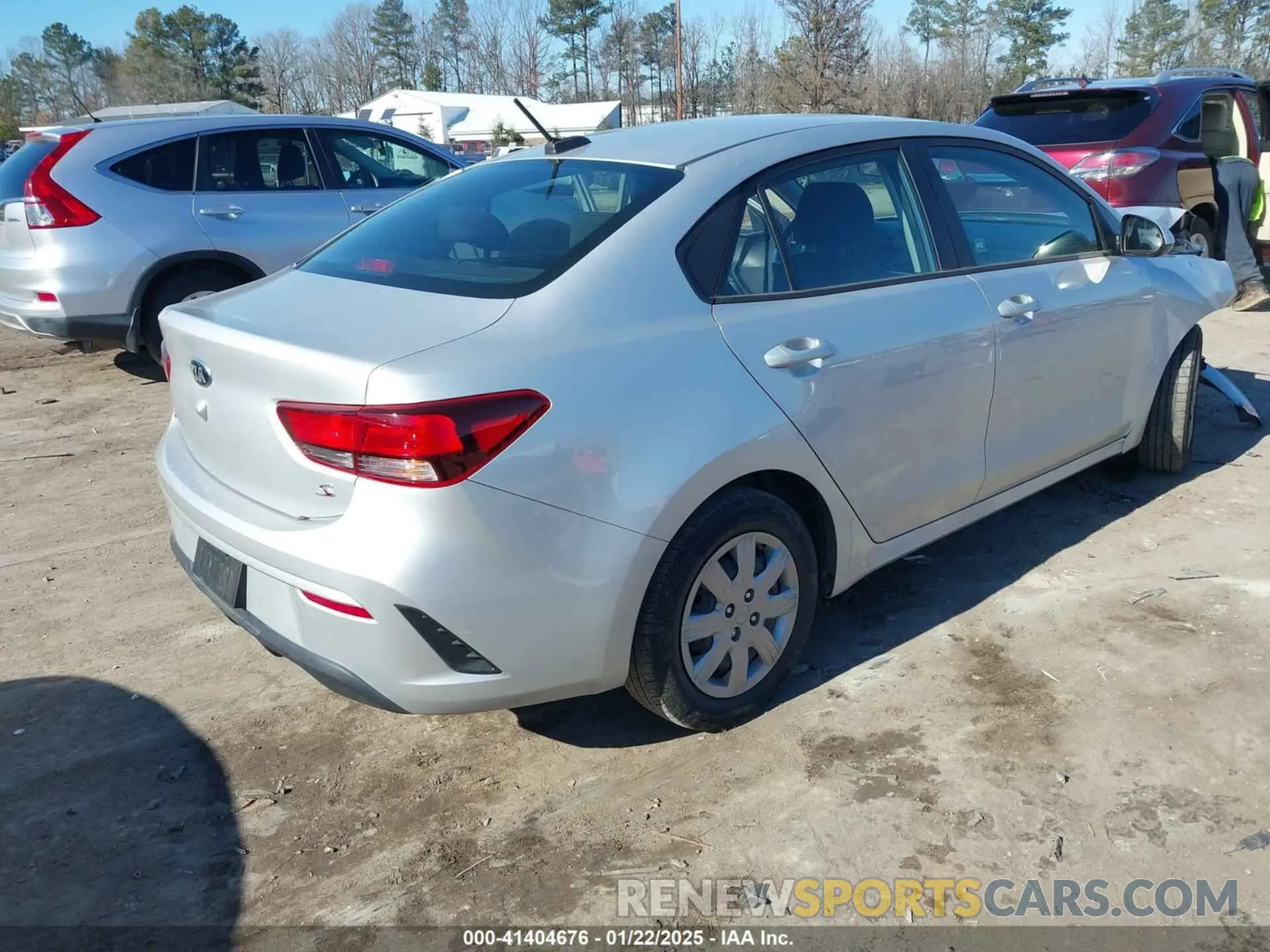 4 Photograph of a damaged car 3KPA24AD7ME374089 KIA RIO 2021