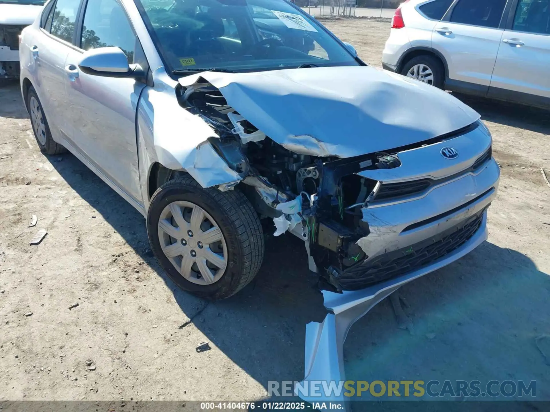 6 Photograph of a damaged car 3KPA24AD7ME374089 KIA RIO 2021