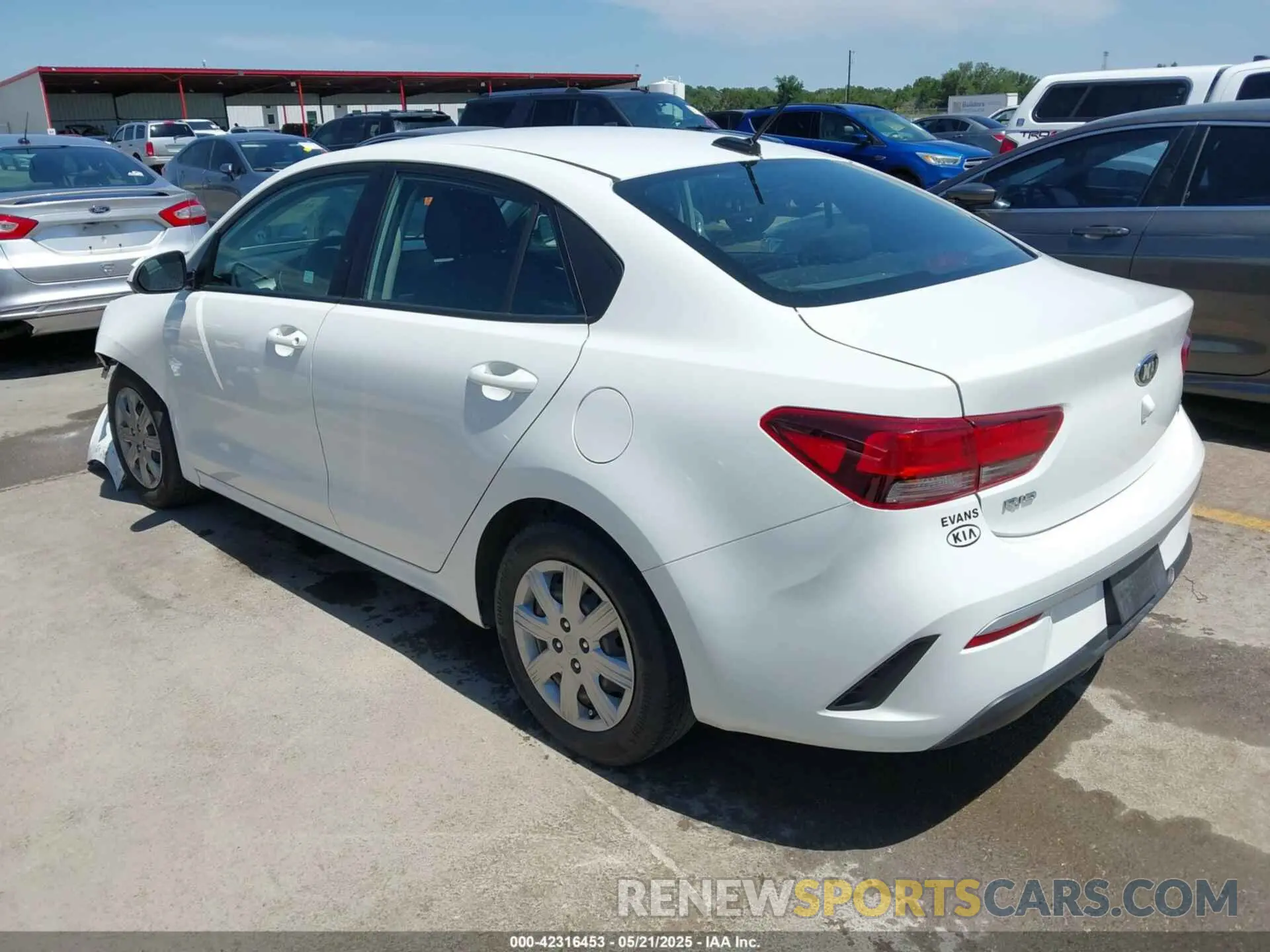 3 Photograph of a damaged car 3KPA24AD7ME406152 KIA RIO 2021