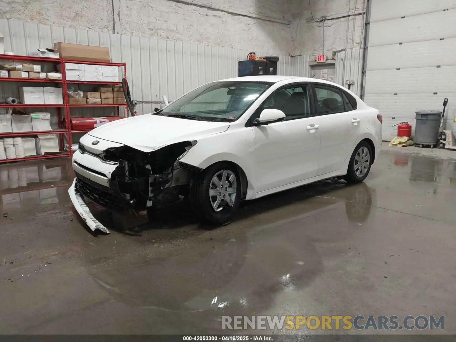 2 Photograph of a damaged car 3KPA24AD7ME414509 KIA RIO 2021