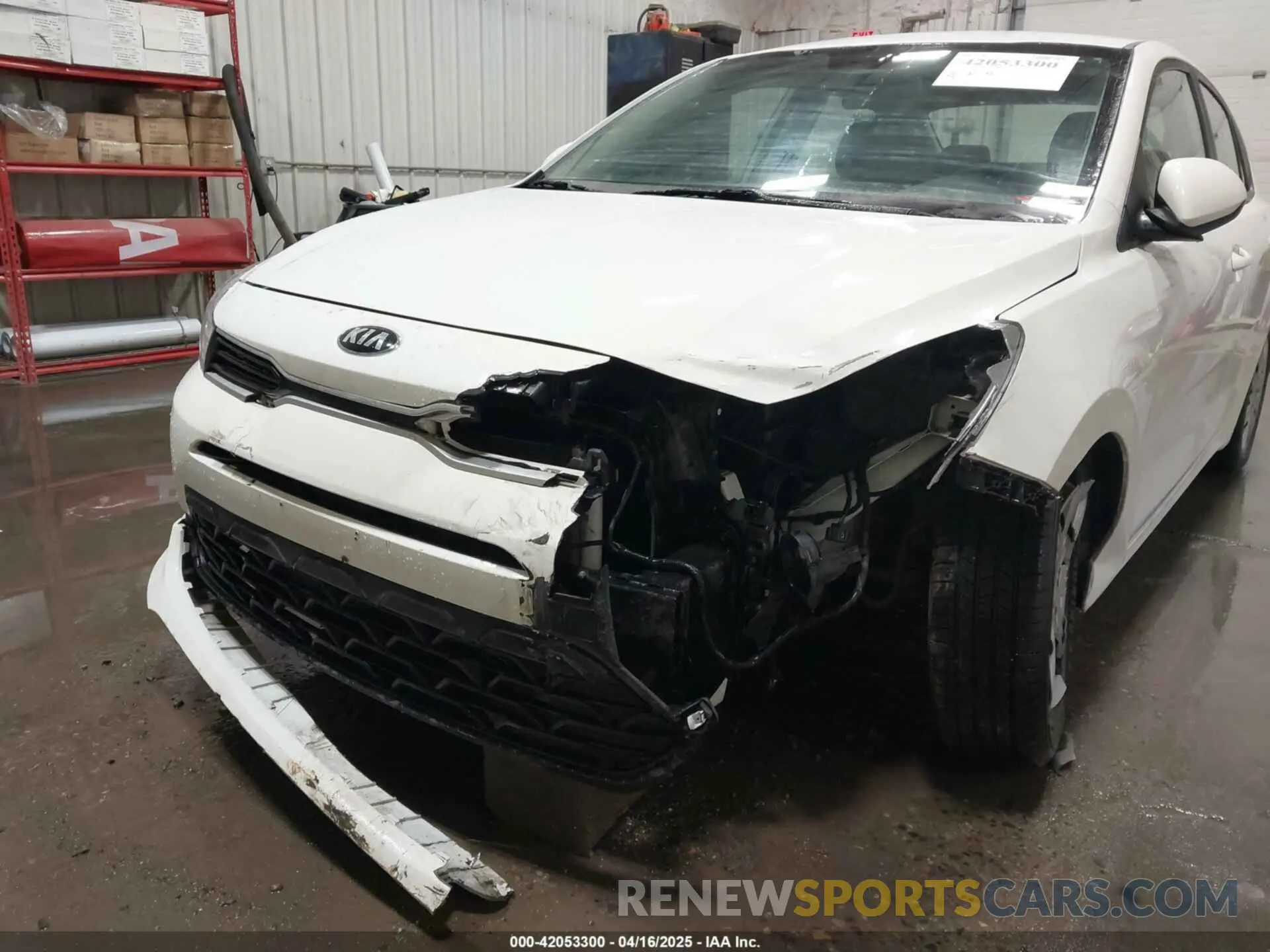 6 Photograph of a damaged car 3KPA24AD7ME414509 KIA RIO 2021