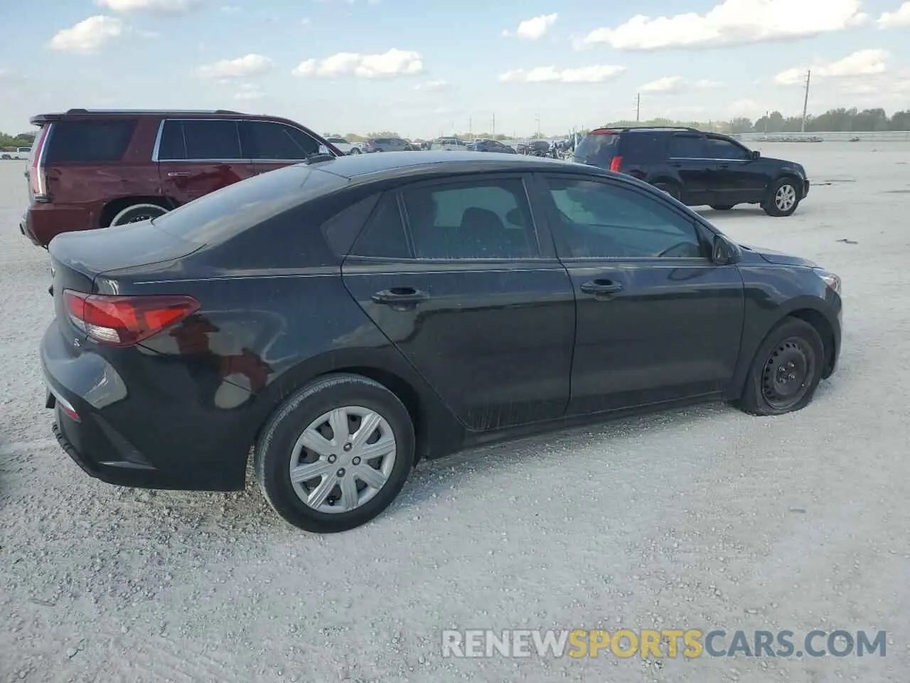3 Photograph of a damaged car 3KPA24AD7ME417409 KIA RIO 2021